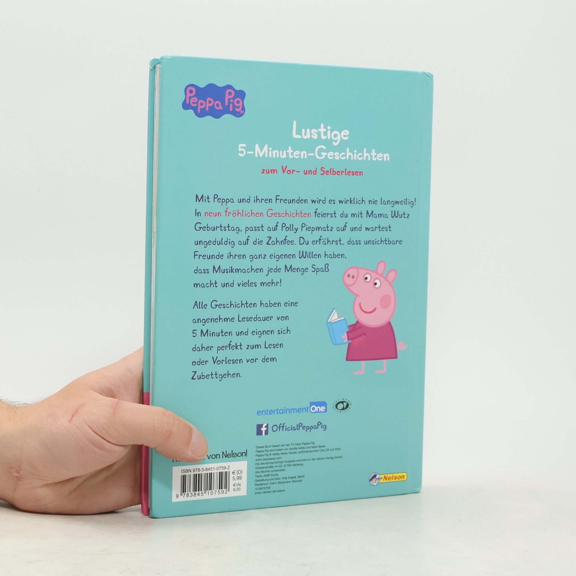 Steffi Korda Peppa Pig. Lustige 5-Minuten-Geschichten