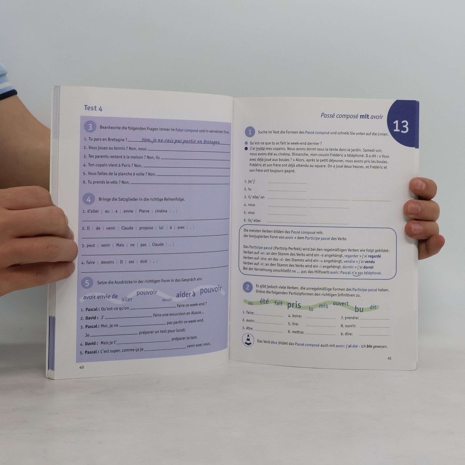 Wolfang Oestreicher Grammatik-Training. Französisch