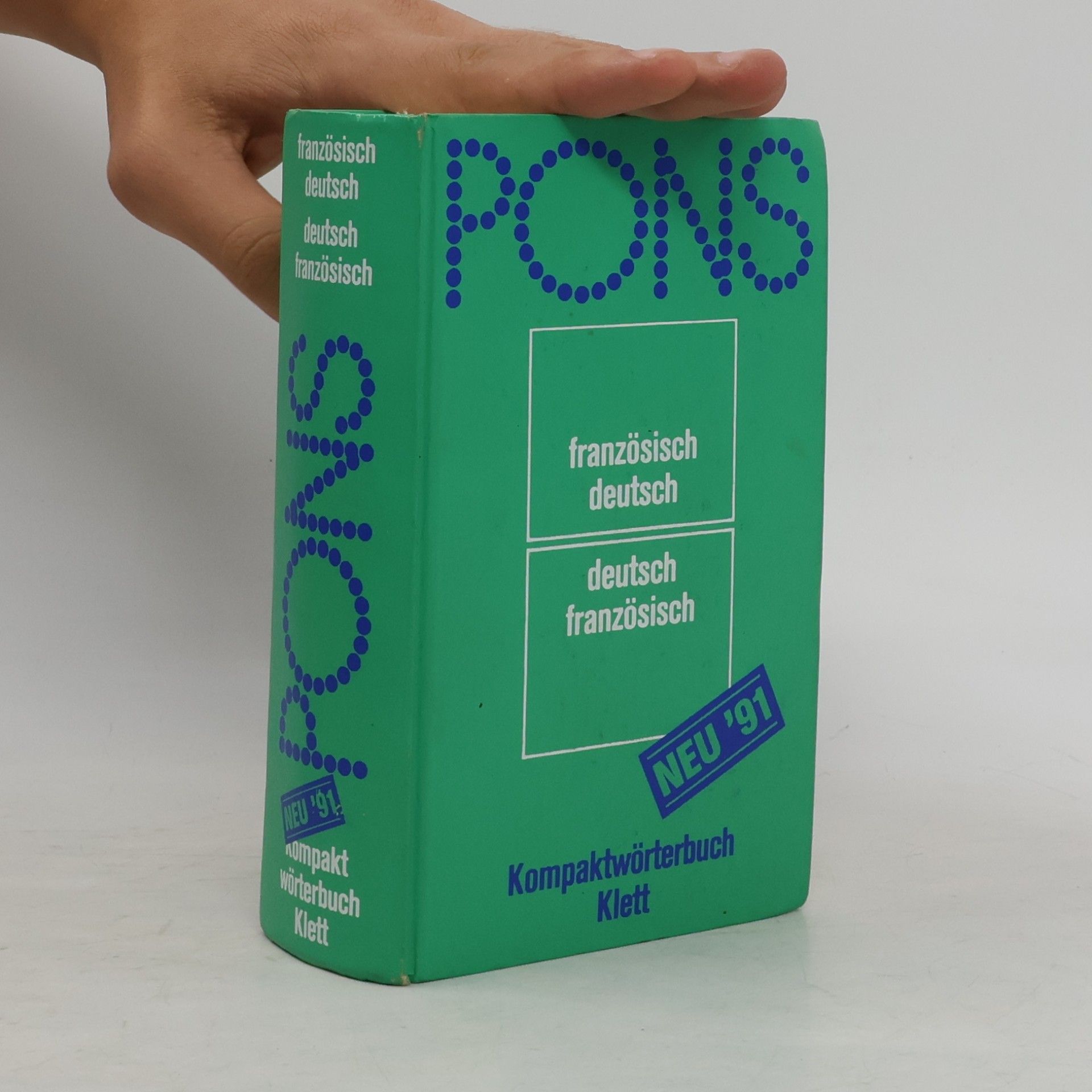Erich Weis PONS Kompaktwörterbuch. Französisch-Deutsch, Deutsch-Französisch