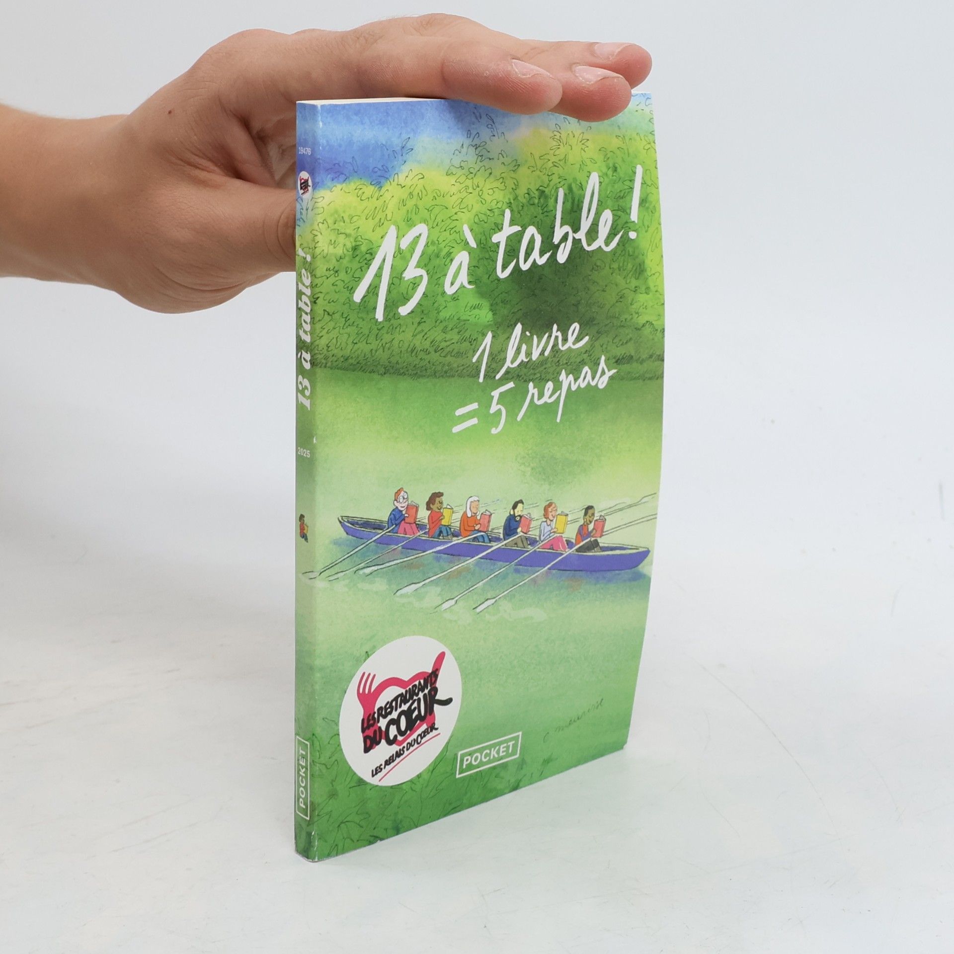 13 à table! 1 livre = 5 repas