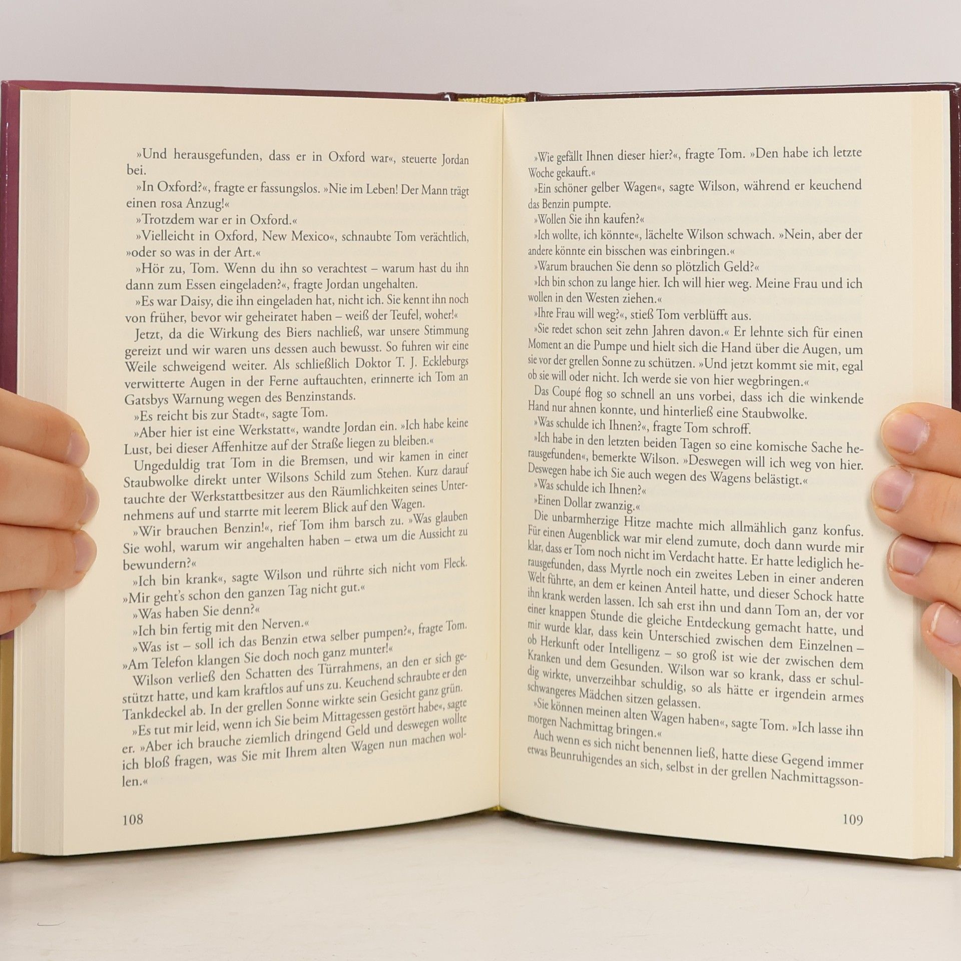 F. Scott Fitzgerald Der große Gatsby