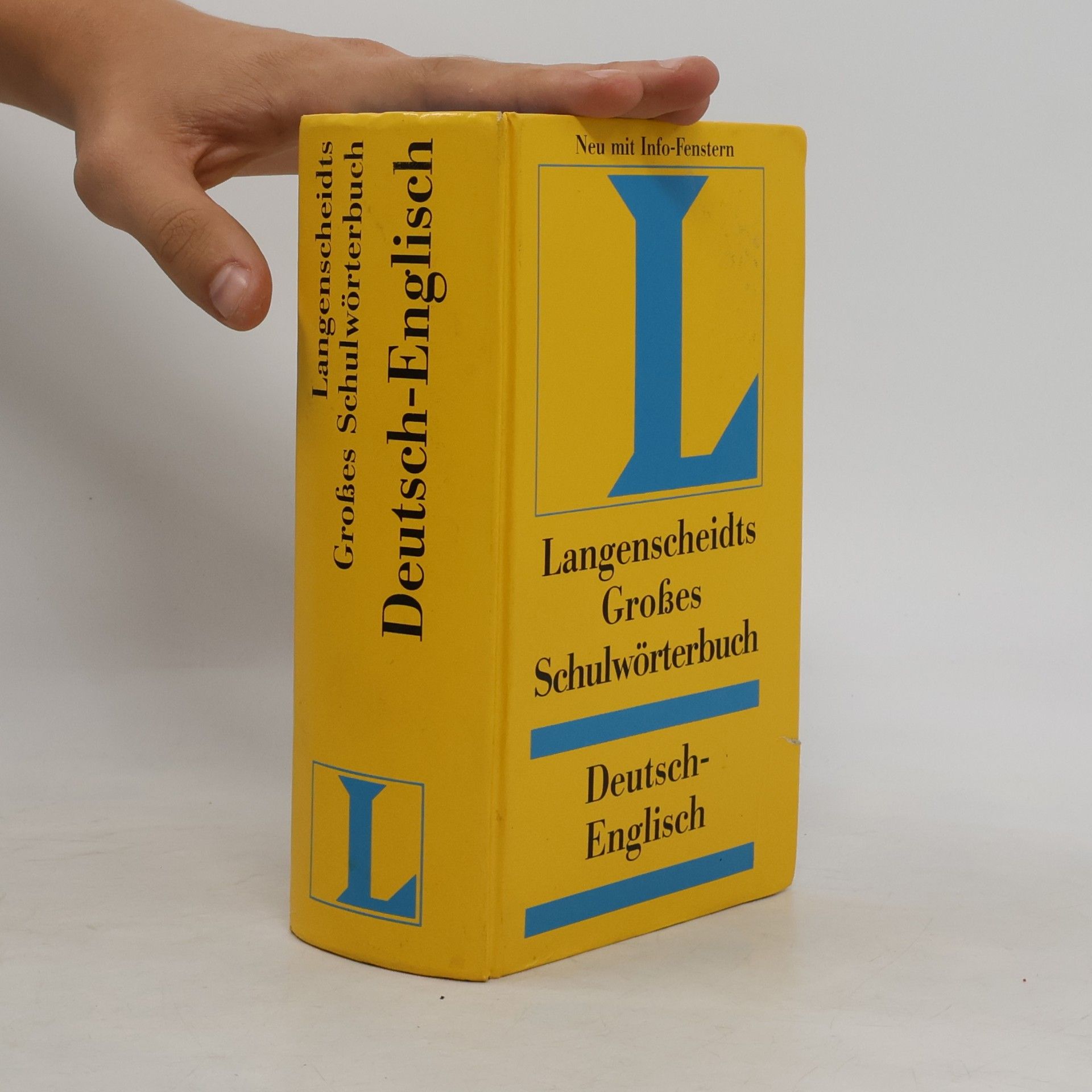 Autorenkollektiv Großes Schulwörterbuch. Deutsch - Englisch.