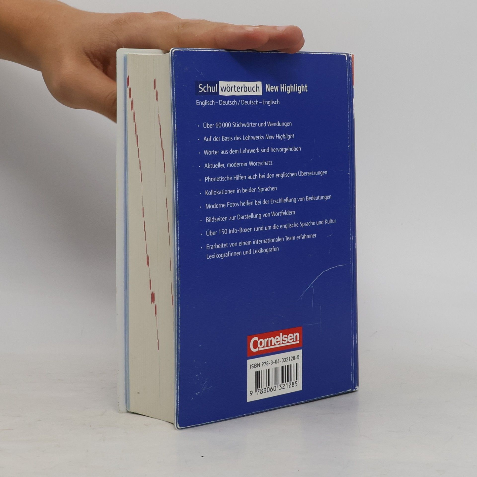 Cornelsen Schulwörterbuch New Highlight, Englisch-Deutsch / Deutsch-Englisch