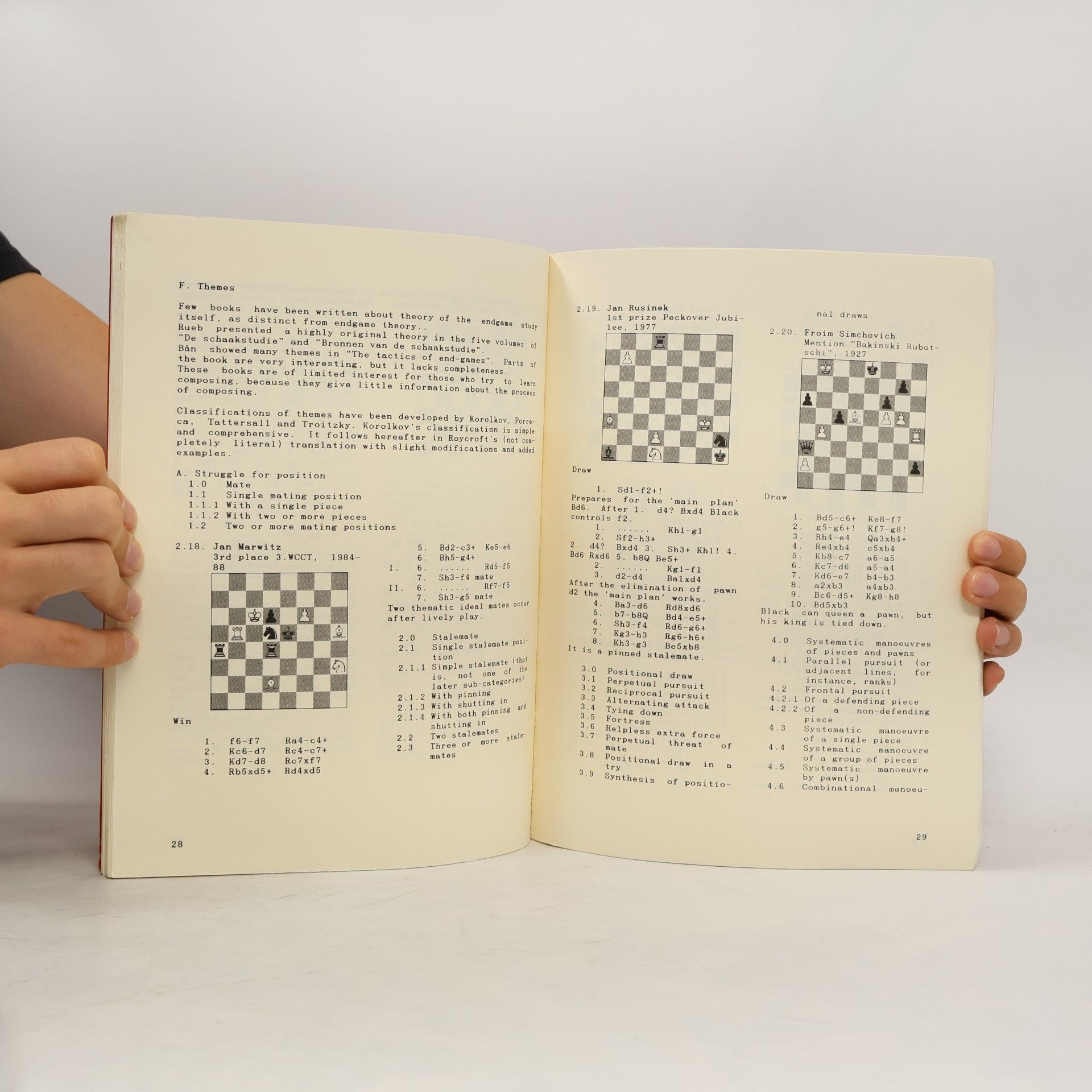Various authors The Composing of Endgame Studies