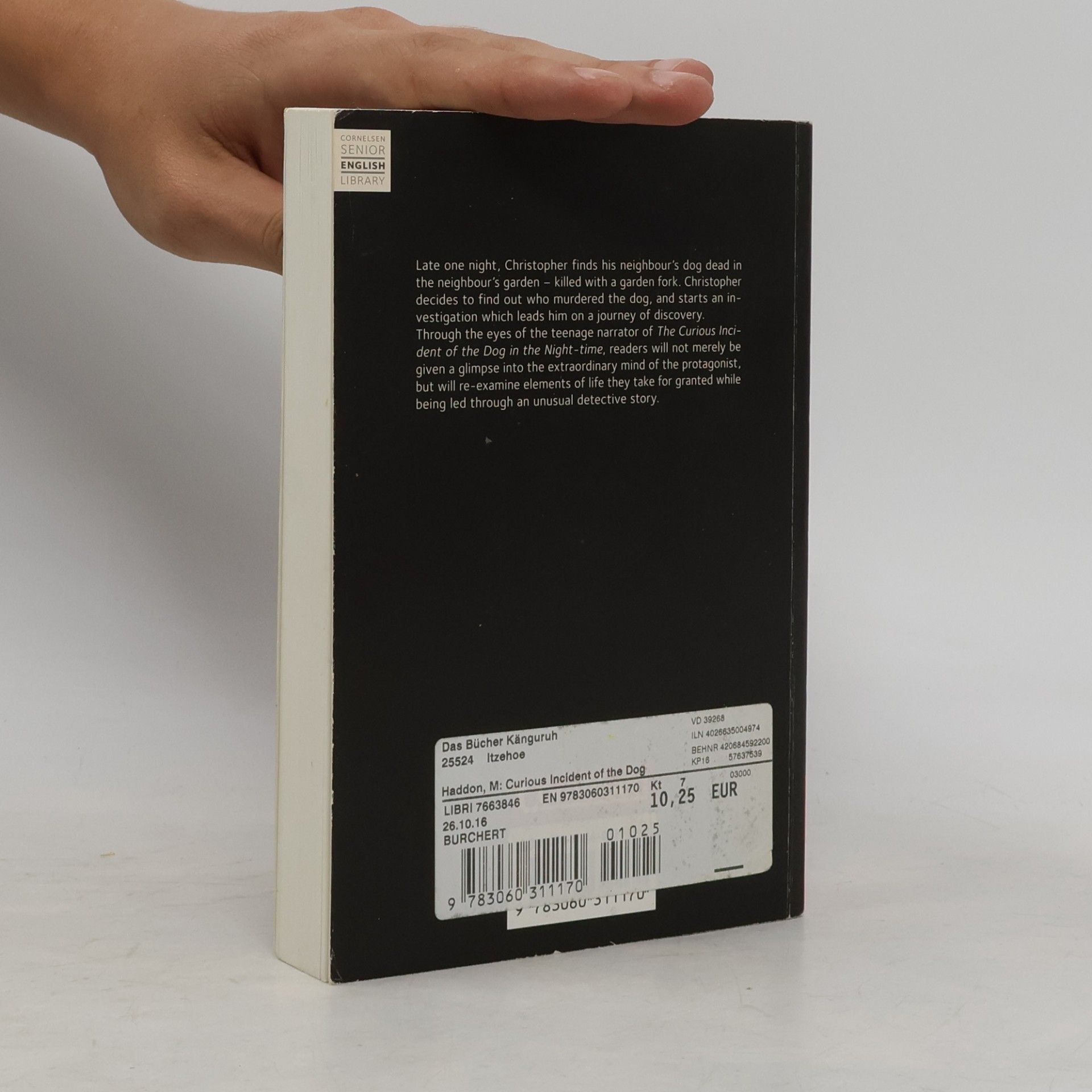 Mark Haddon The Curious Incident of the Dog in the Night-time