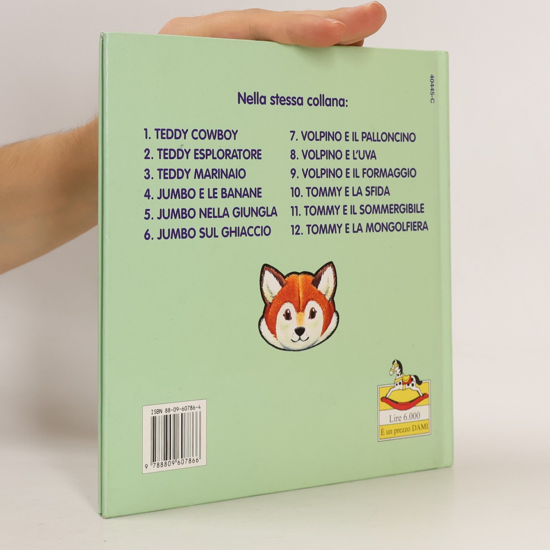 Tony Wolf Le avventure di Teddy, Jumbo, Volpino, Tommy - 9: Volpino e il formaggio