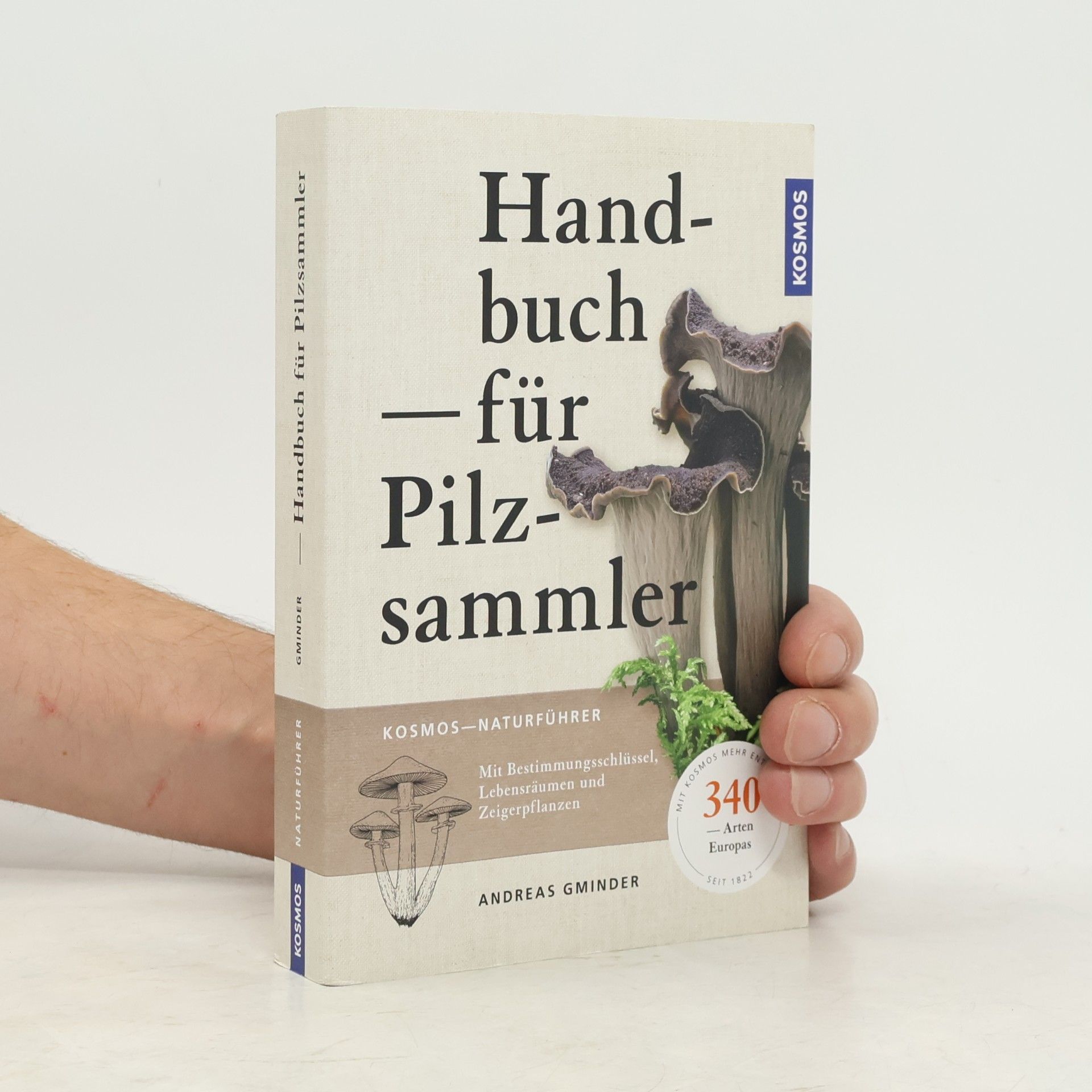 Andreas Gminder Handbuch für Pilzsammler
