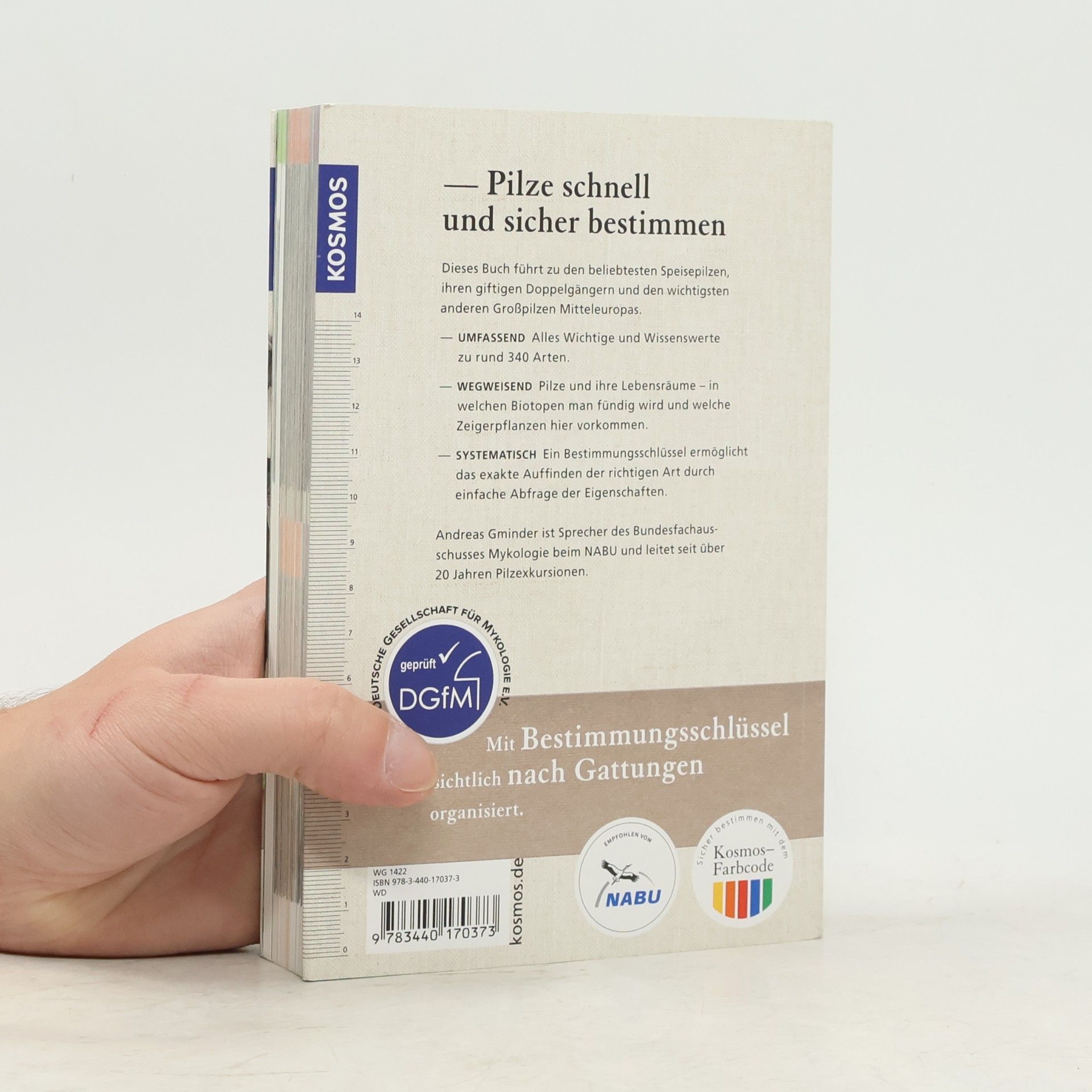 Andreas Gminder Handbuch für Pilzsammler