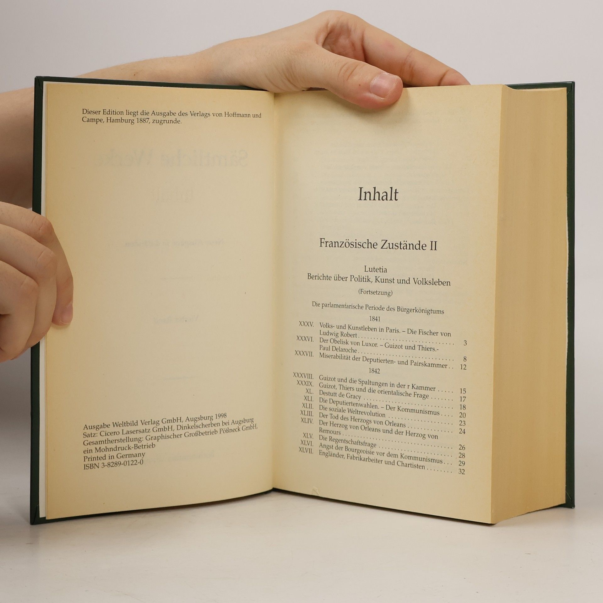 Heinrich Heine Sämtliche Werke 4