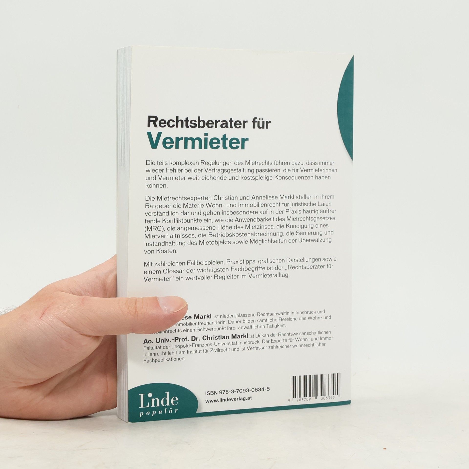 Anneliese Markl Rechtsberater für Vermieter