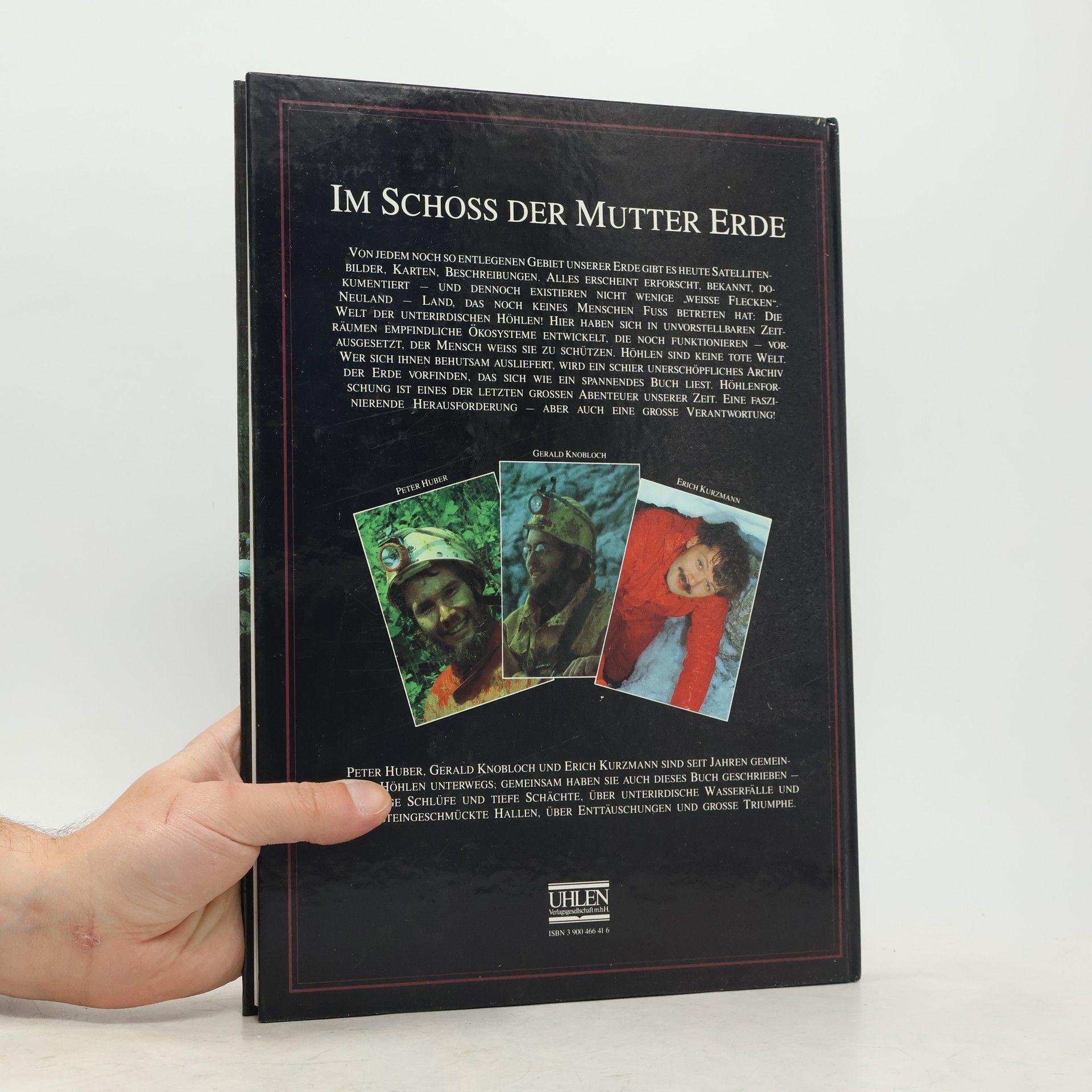 Peter Huber-Bavier Abenteuer Höhle
