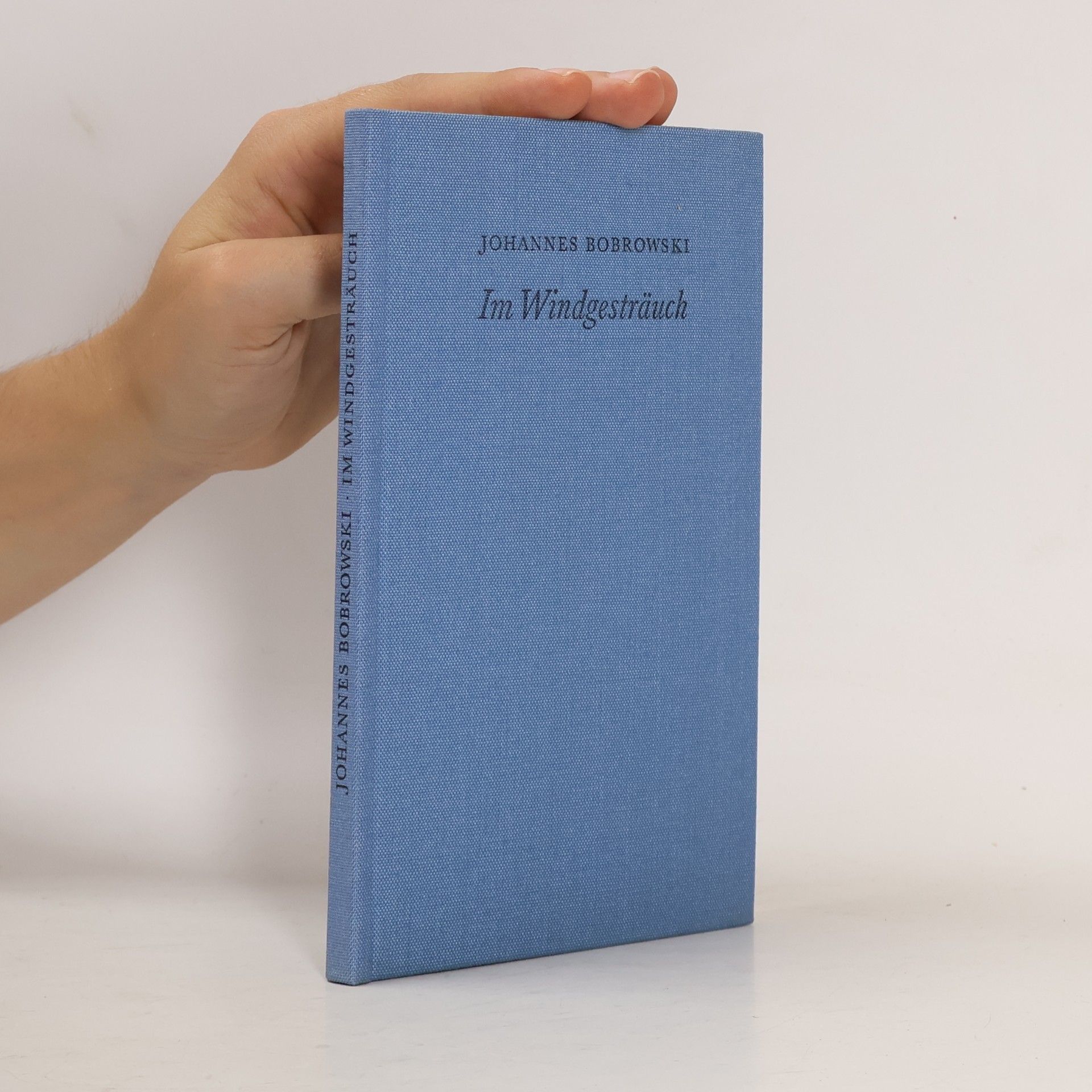 Johannes Bobrowski Im windgestrauch
