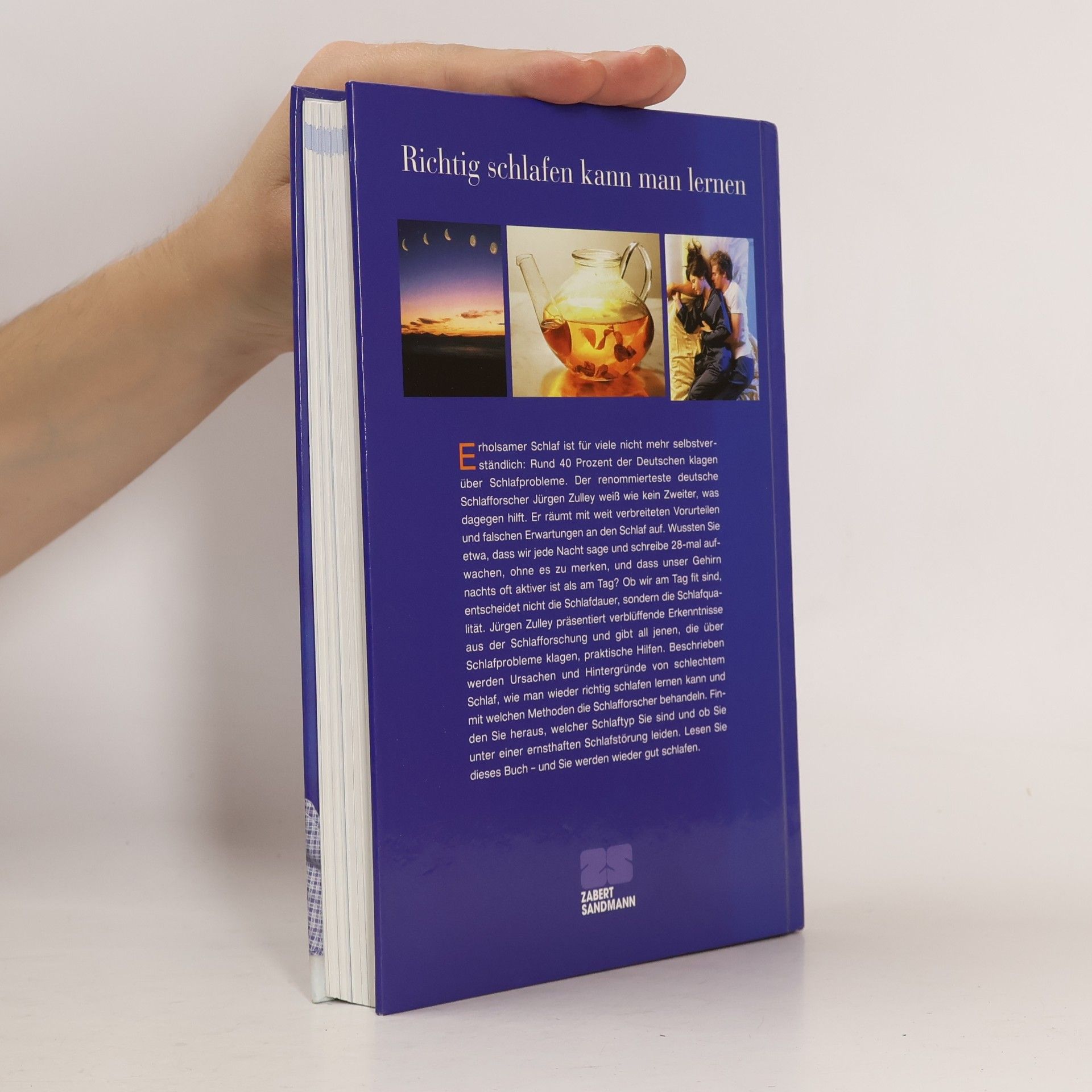 Jürgen Zulley Mein Buch vom guten Schlaf