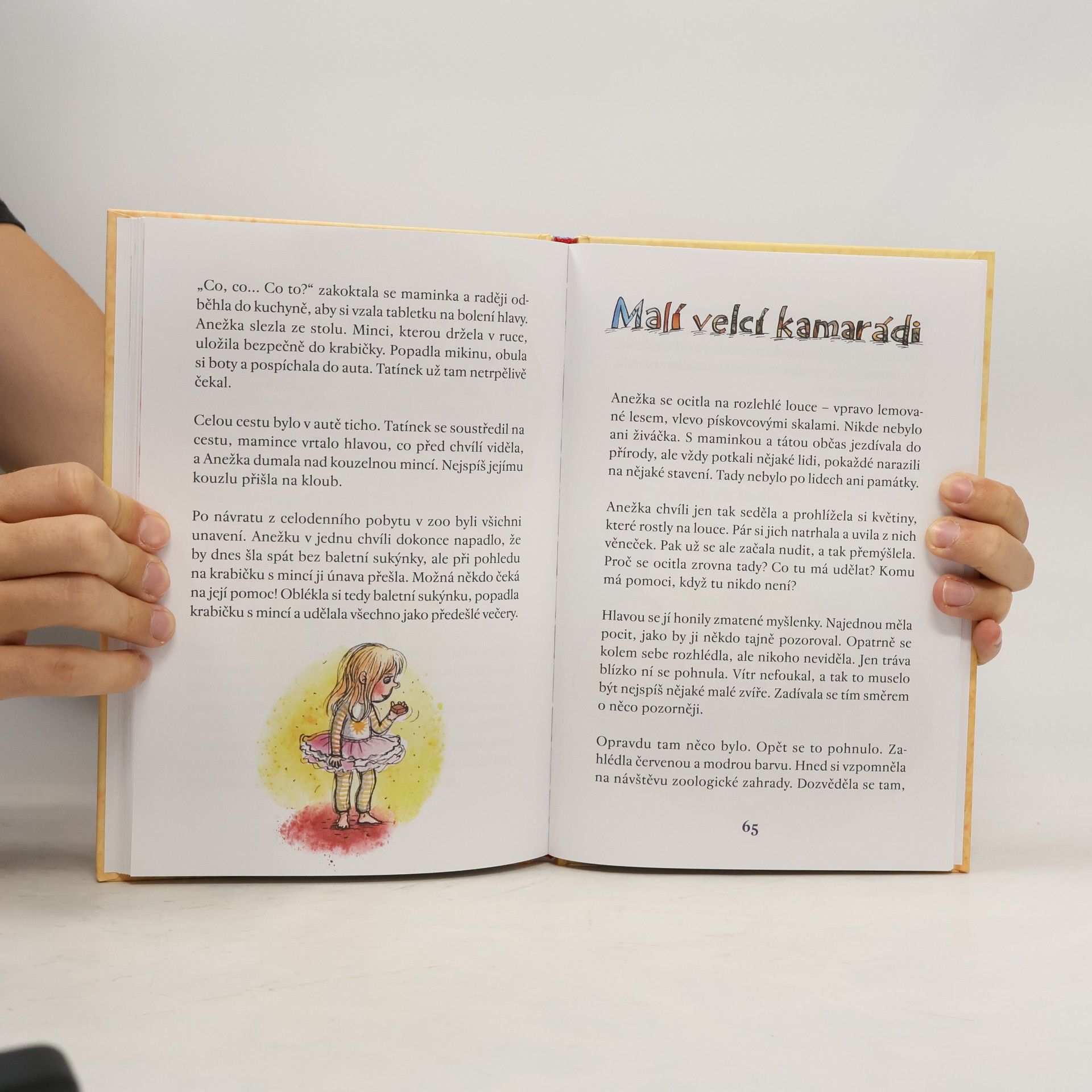 Zuzana Pospíšilová Anežka a kouzelná baletní sukýnka