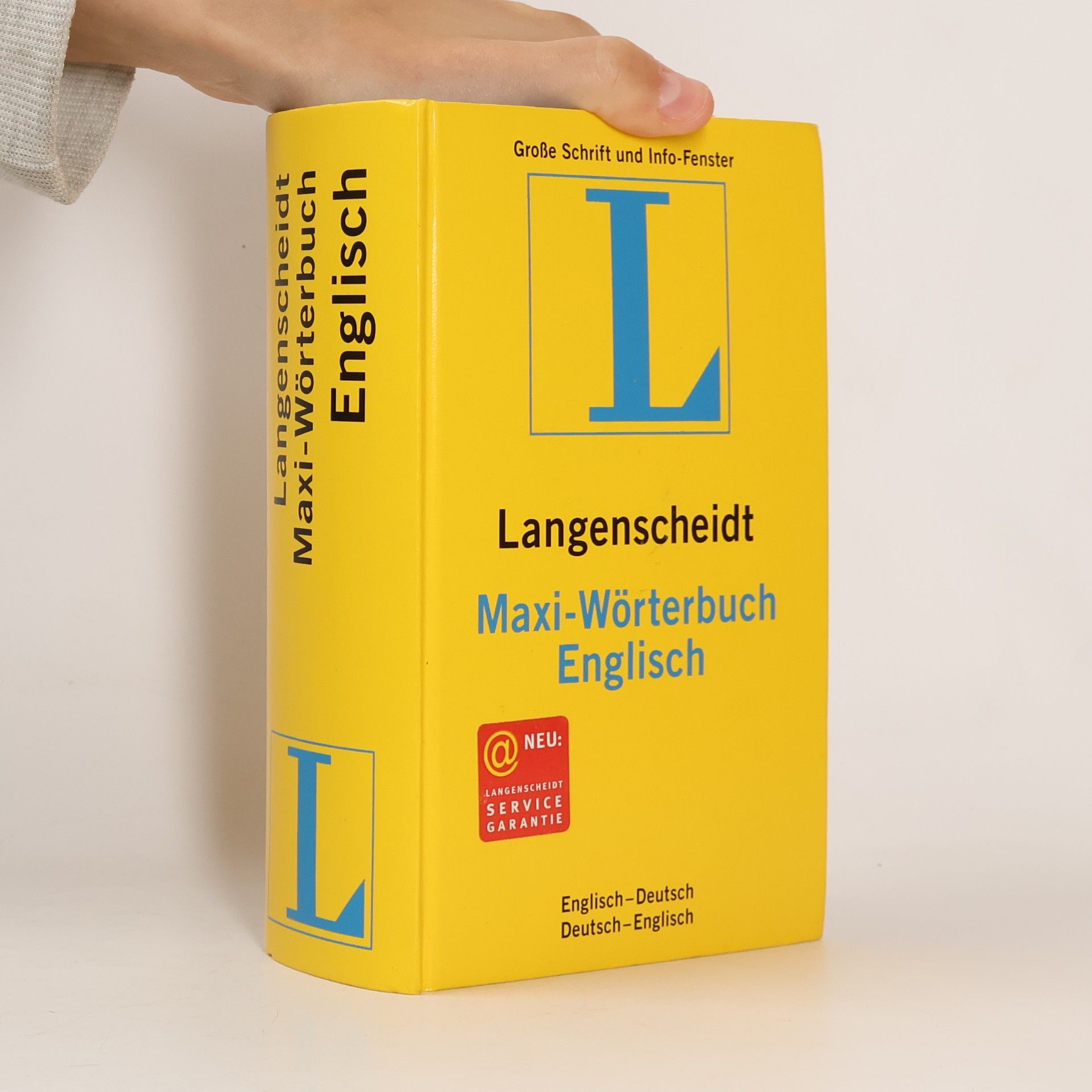 Wolfgang Walther Langenscheidts Maxi-Wörterbuch Englisch