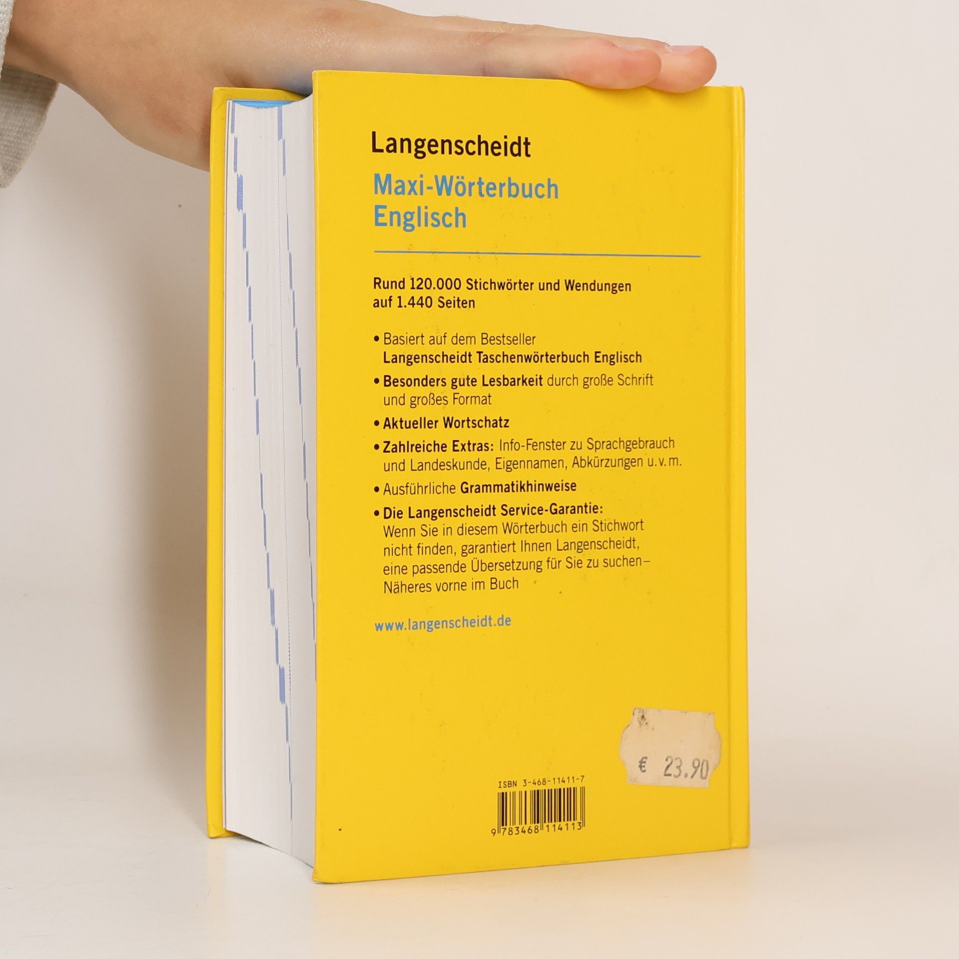 Wolfgang Walther Langenscheidts Maxi-Wörterbuch Englisch