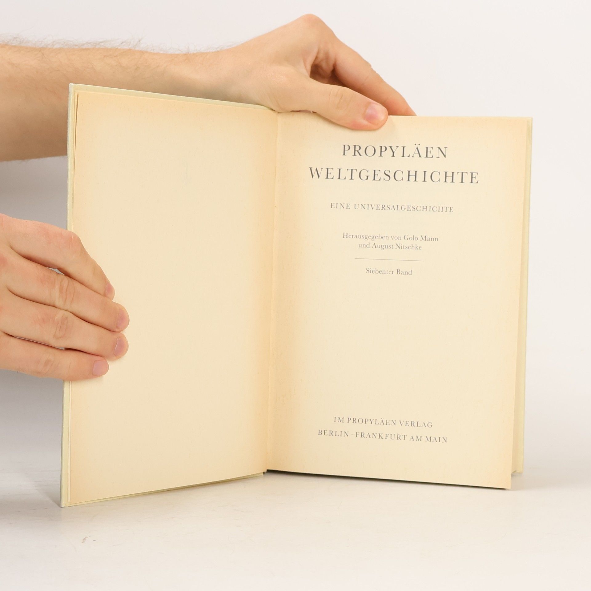Various authors Propyläen Weltgeschichte. Band 7