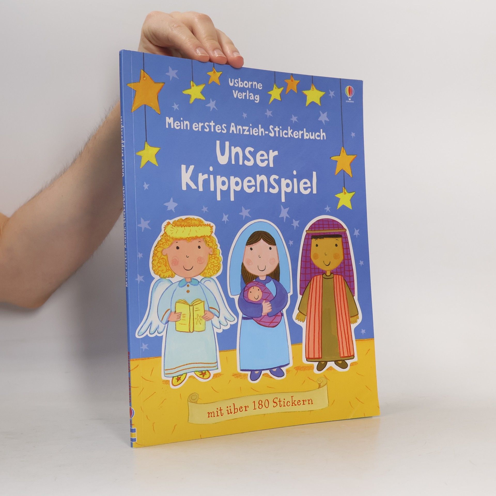 Felicity Brooks Mein erstes Anzieh-Stickerbuch: Unser Krippenspiel