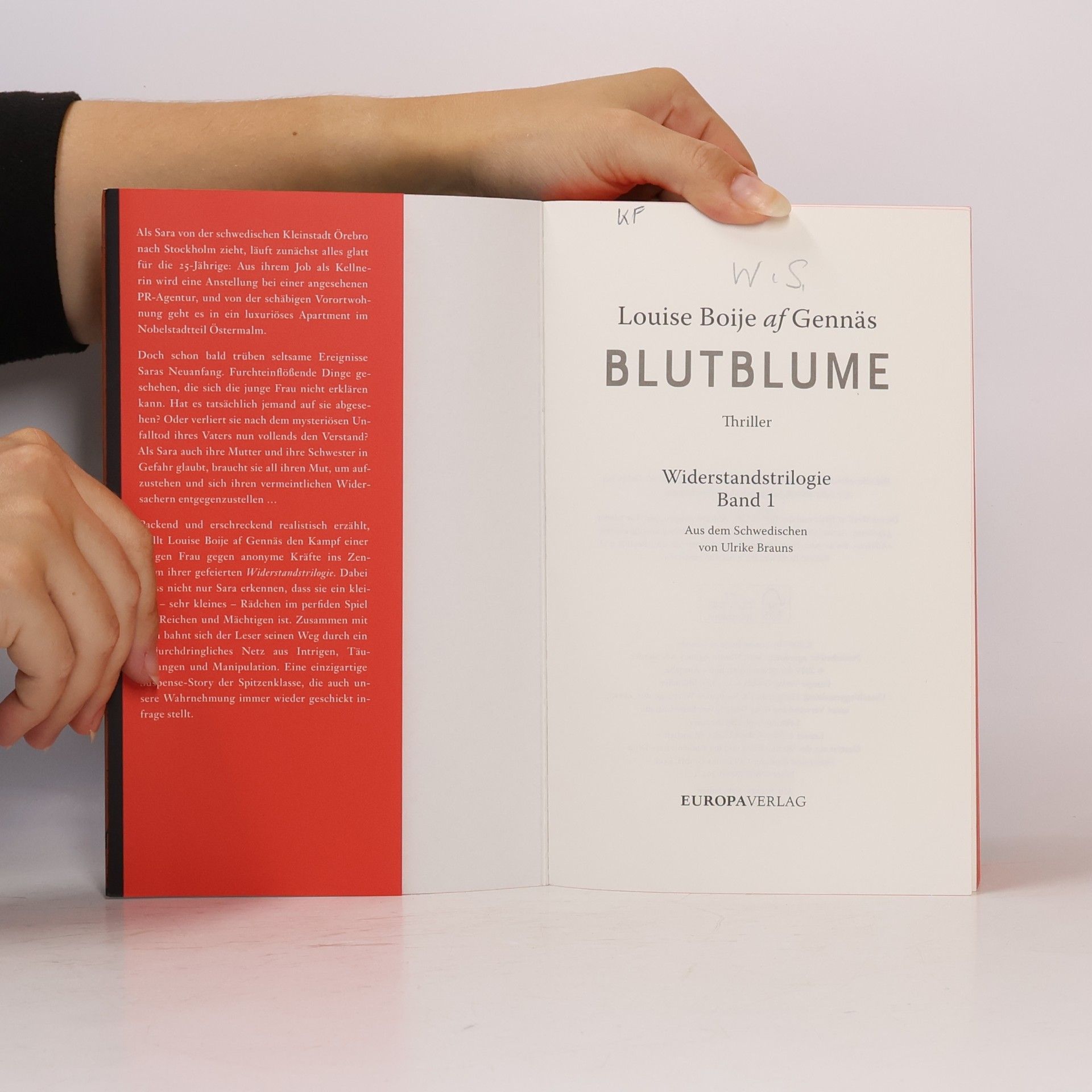 Louise Boije af Gennäs Blutblume