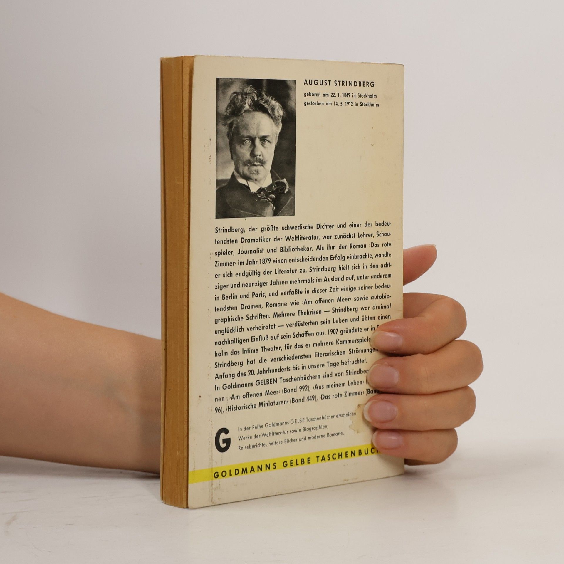 August Strindberg Am offenen Meer