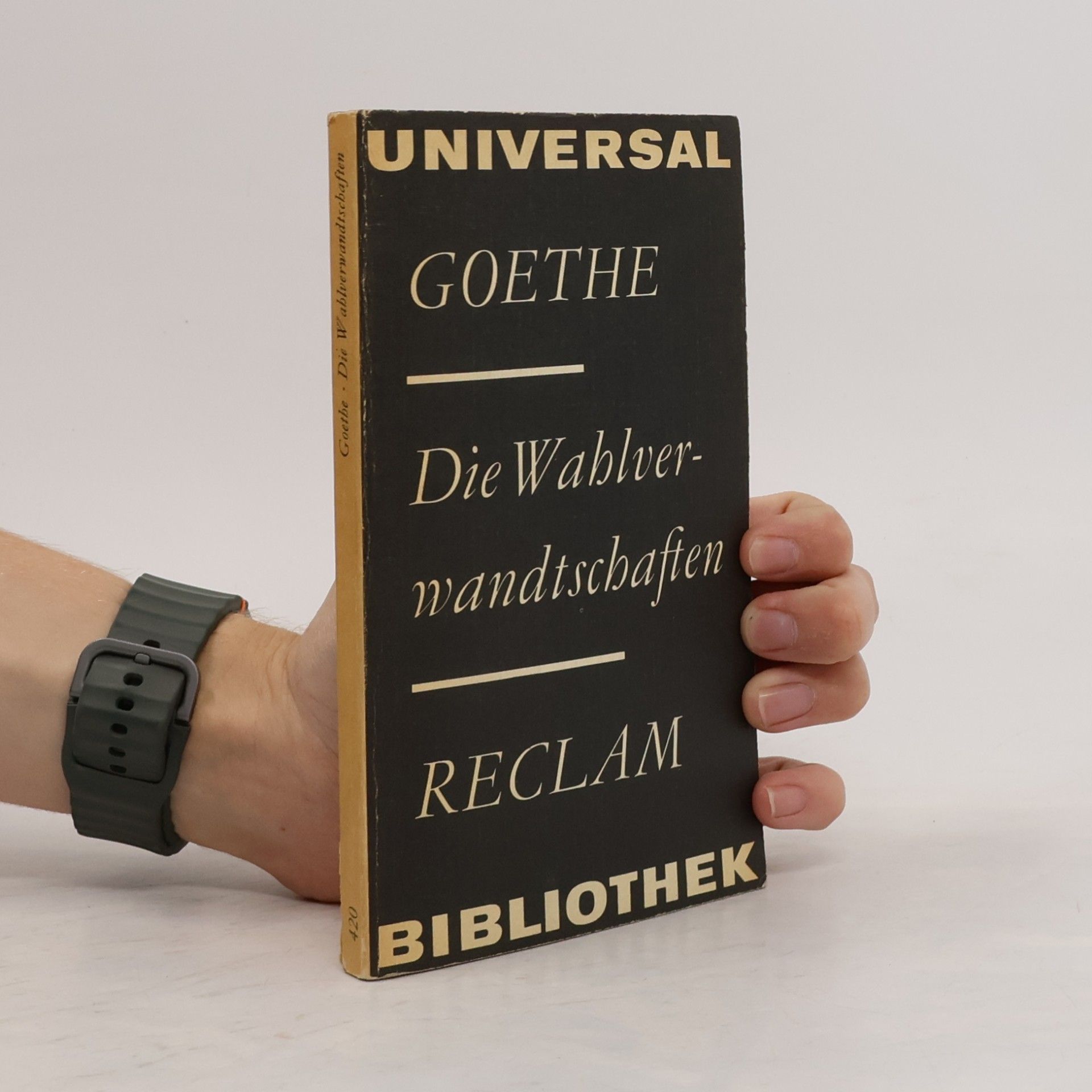 Johann Wolfgang von Goethe Die Wahlverwandtschaften