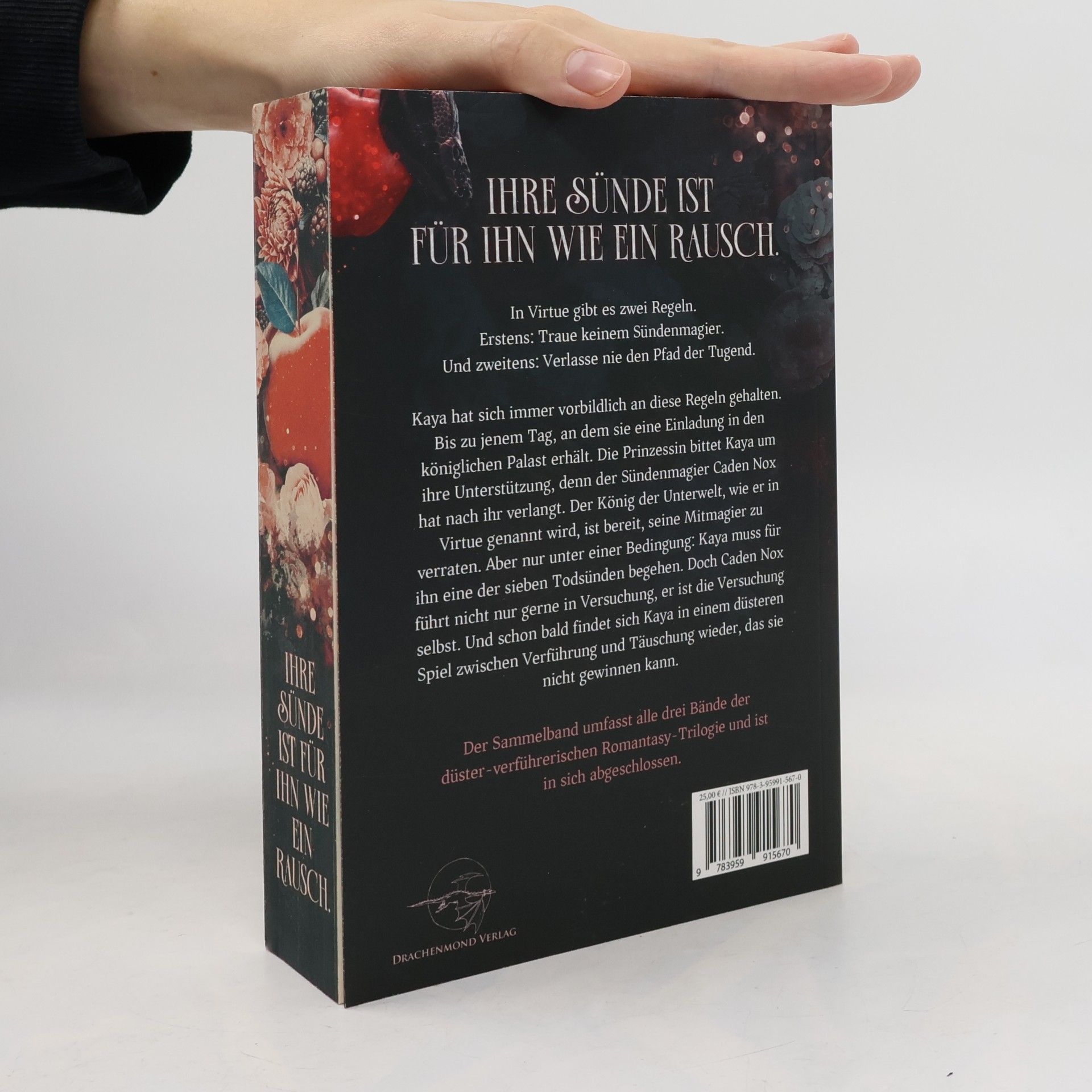 Karolyn Ciseau Magic of Sins. Düster-verführerische Romantasy I mit Farbschnitt