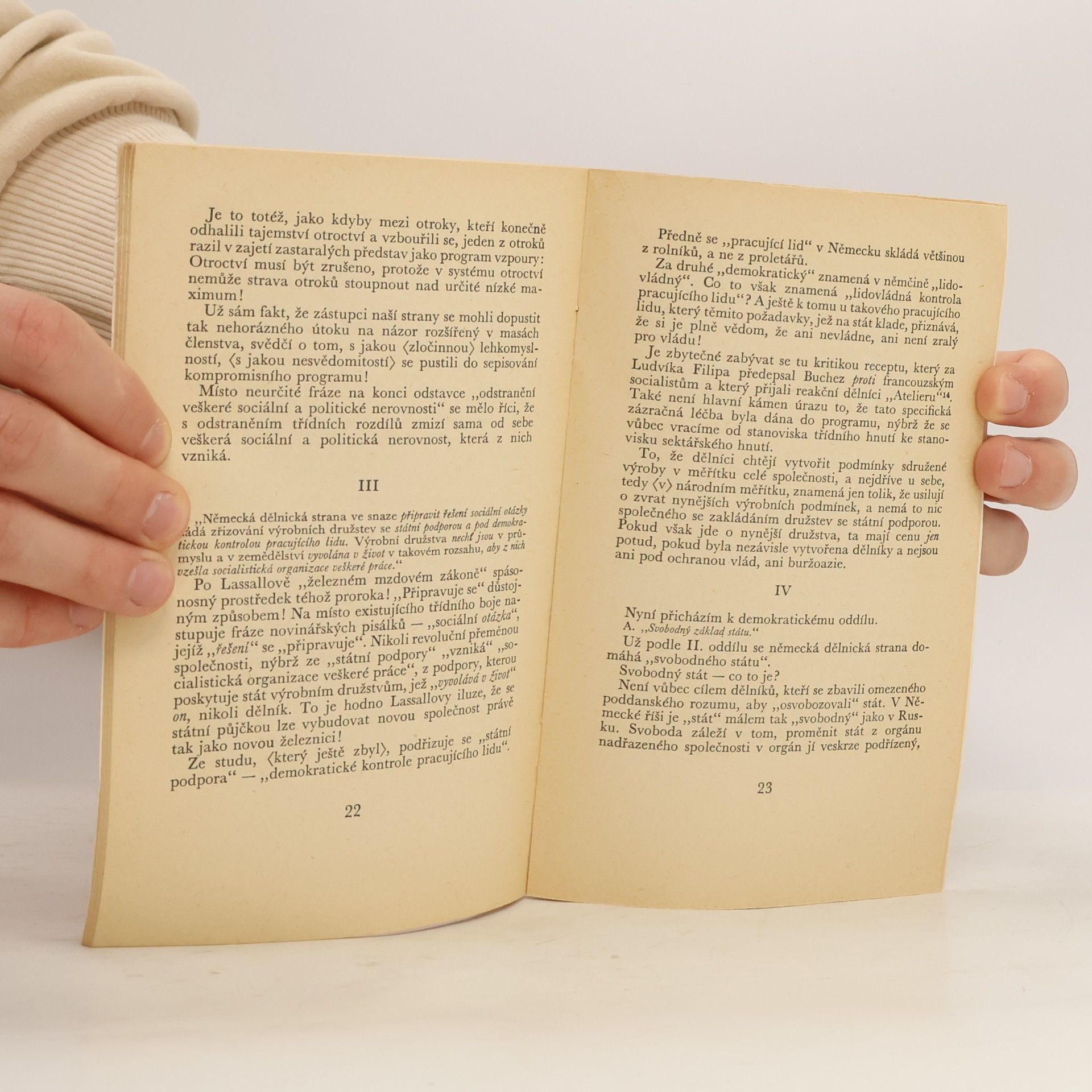 Karl Marx Kritika gothajského programu