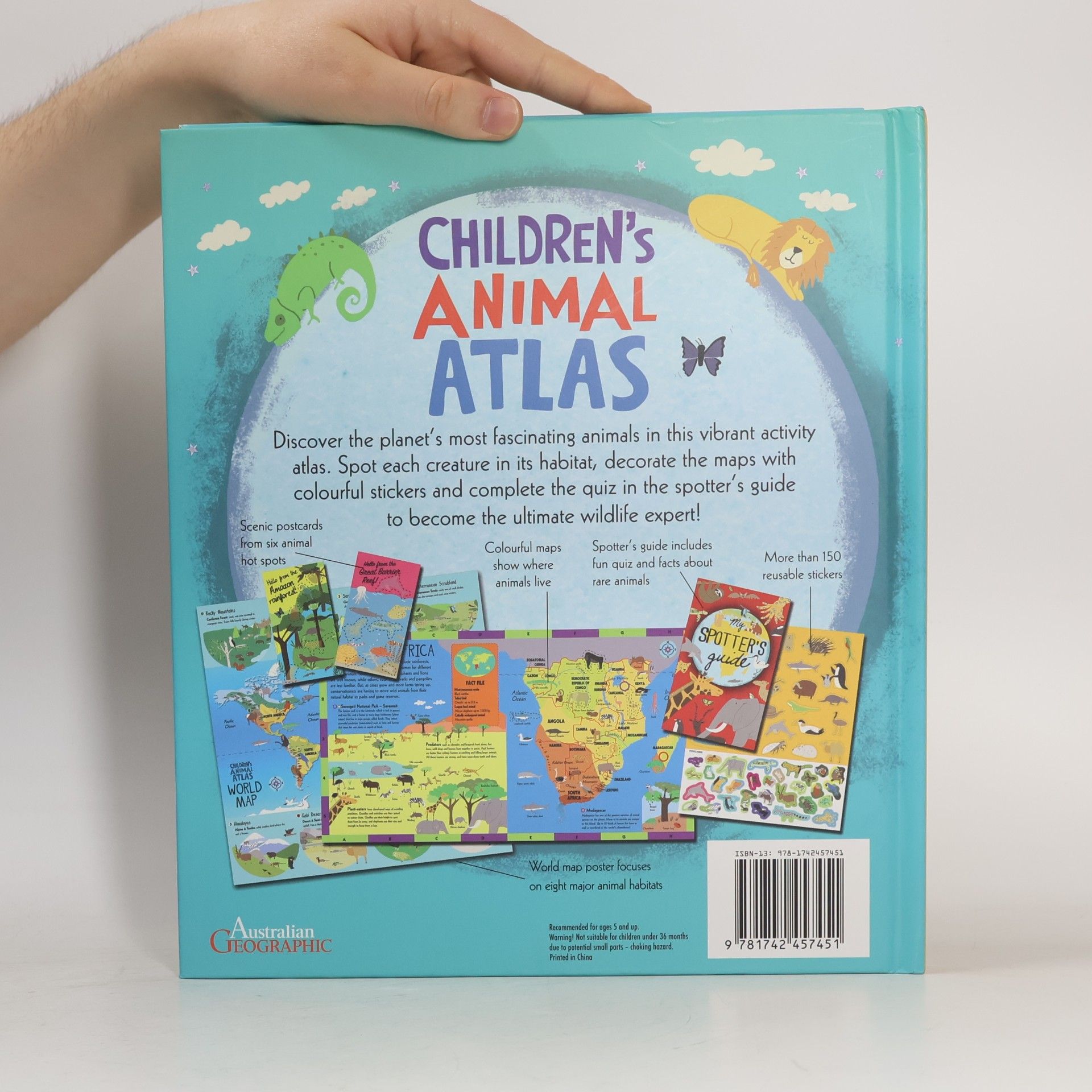 Unknown Author Children's Animal Atlas
