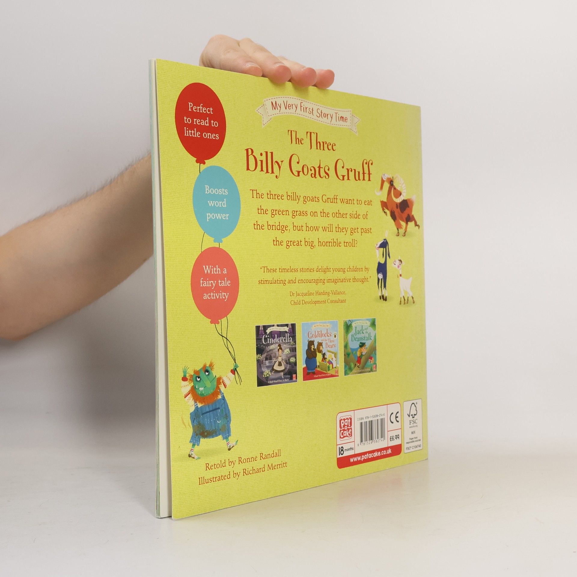 Ronne Randall My Very First Story Time: The Three Billy Goats Gruff