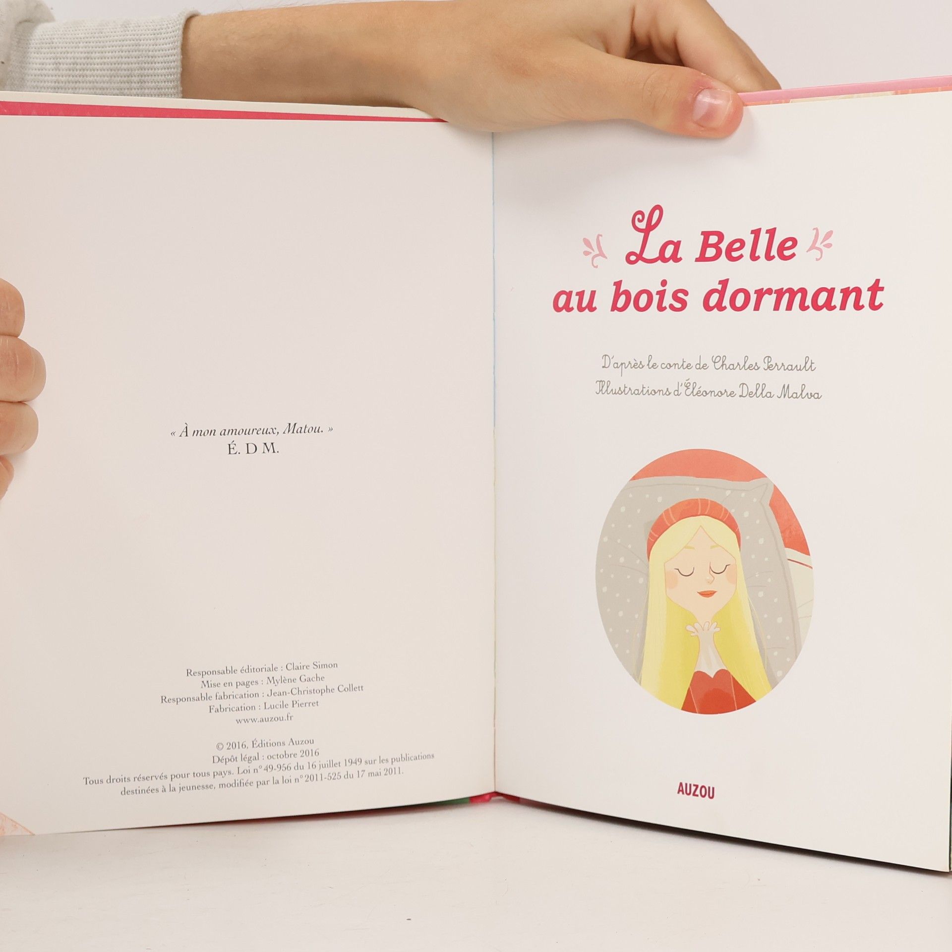 Éléonore Della Malva La Belle au bois dormant