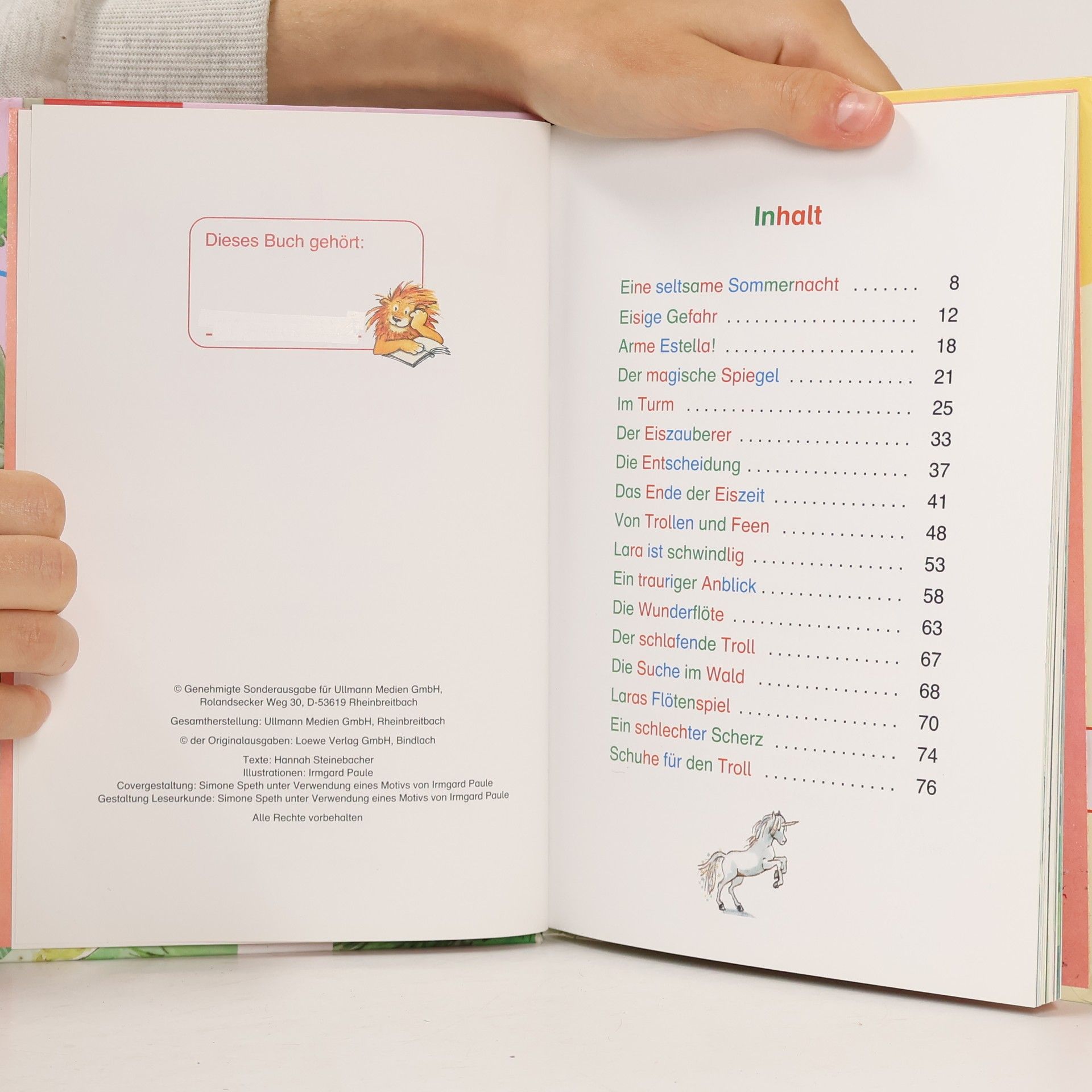 Various authors Leselöwen. Geschichten von Zauberschweif