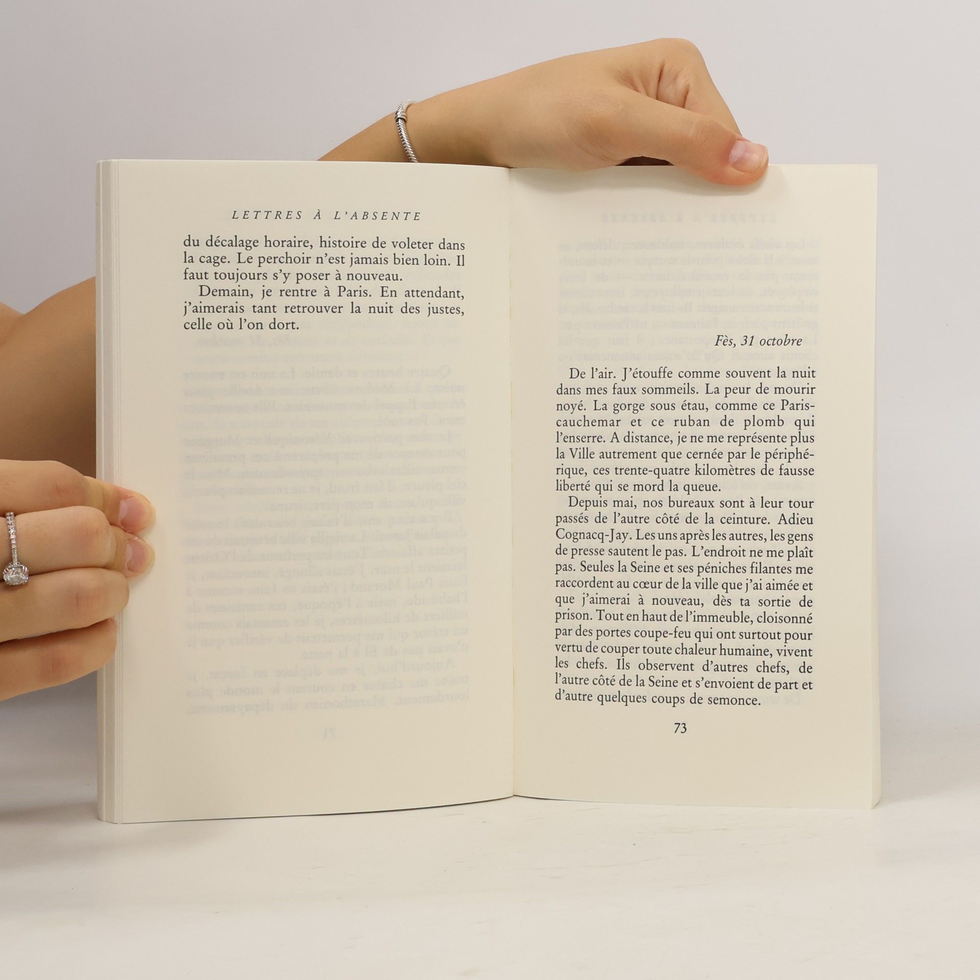 Patrick Poivre d'Arvor Lettres à l'absente