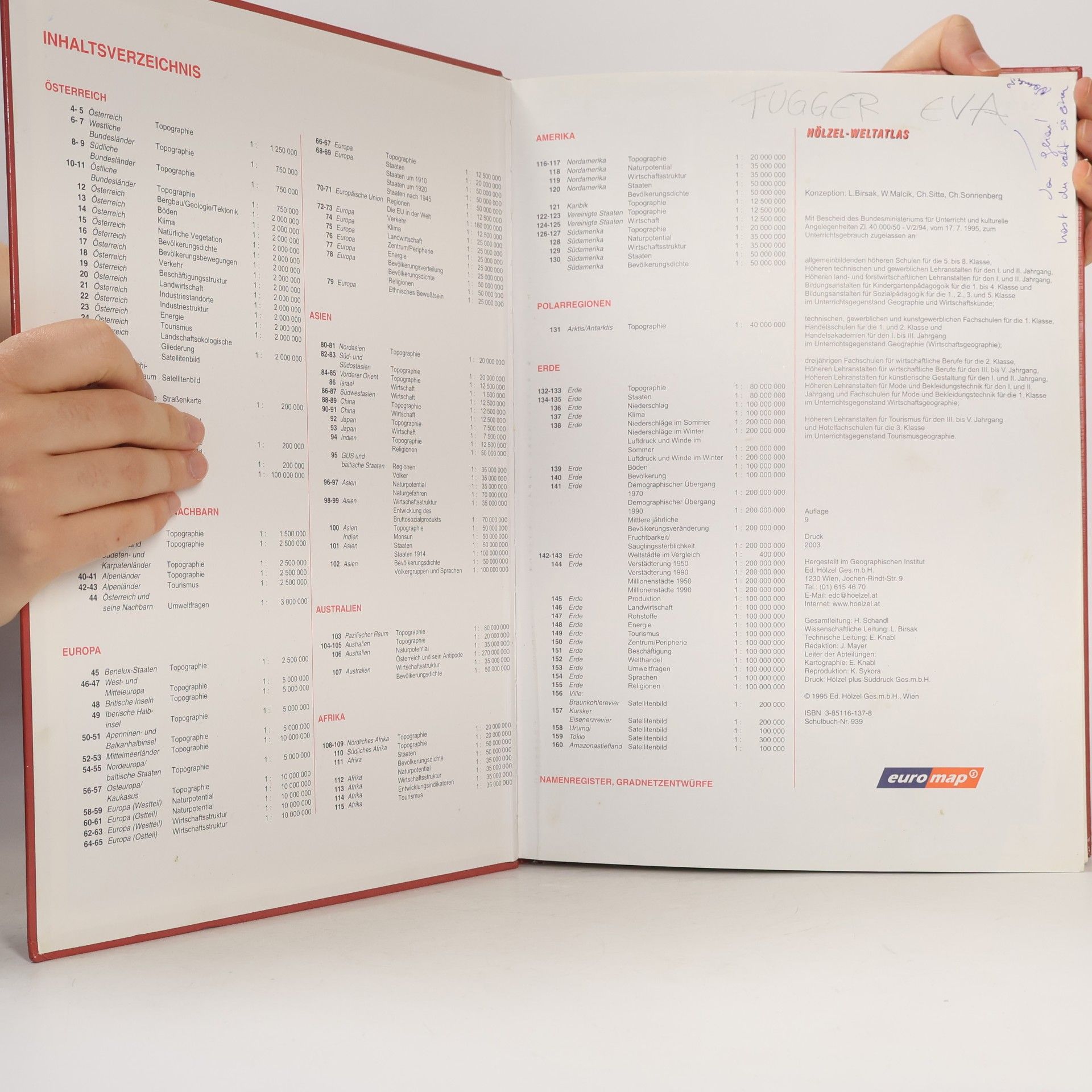 Autorenkollektiv Hölzel-Weltatlas für die Oberstufe