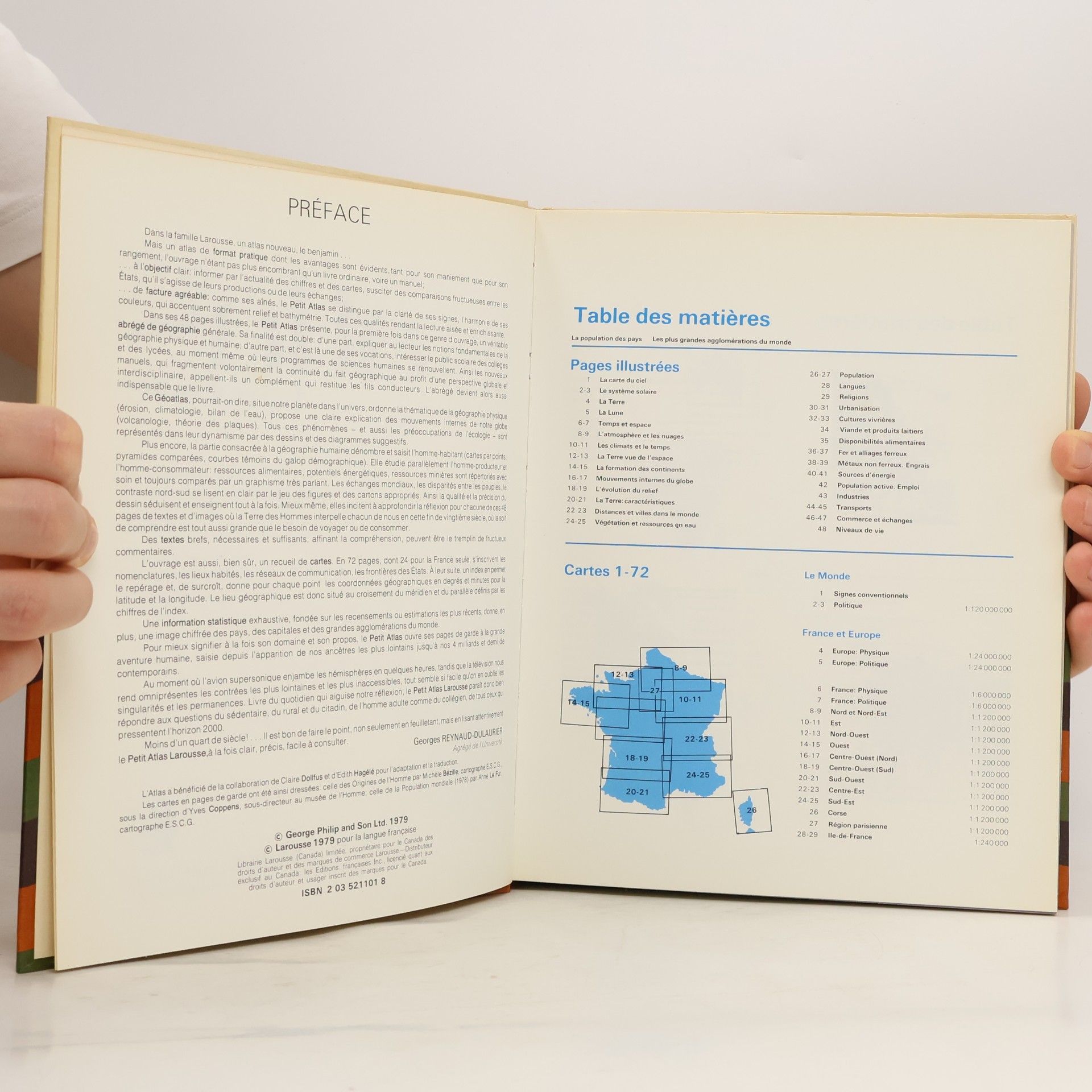 Various authors Petit atlas Larousse