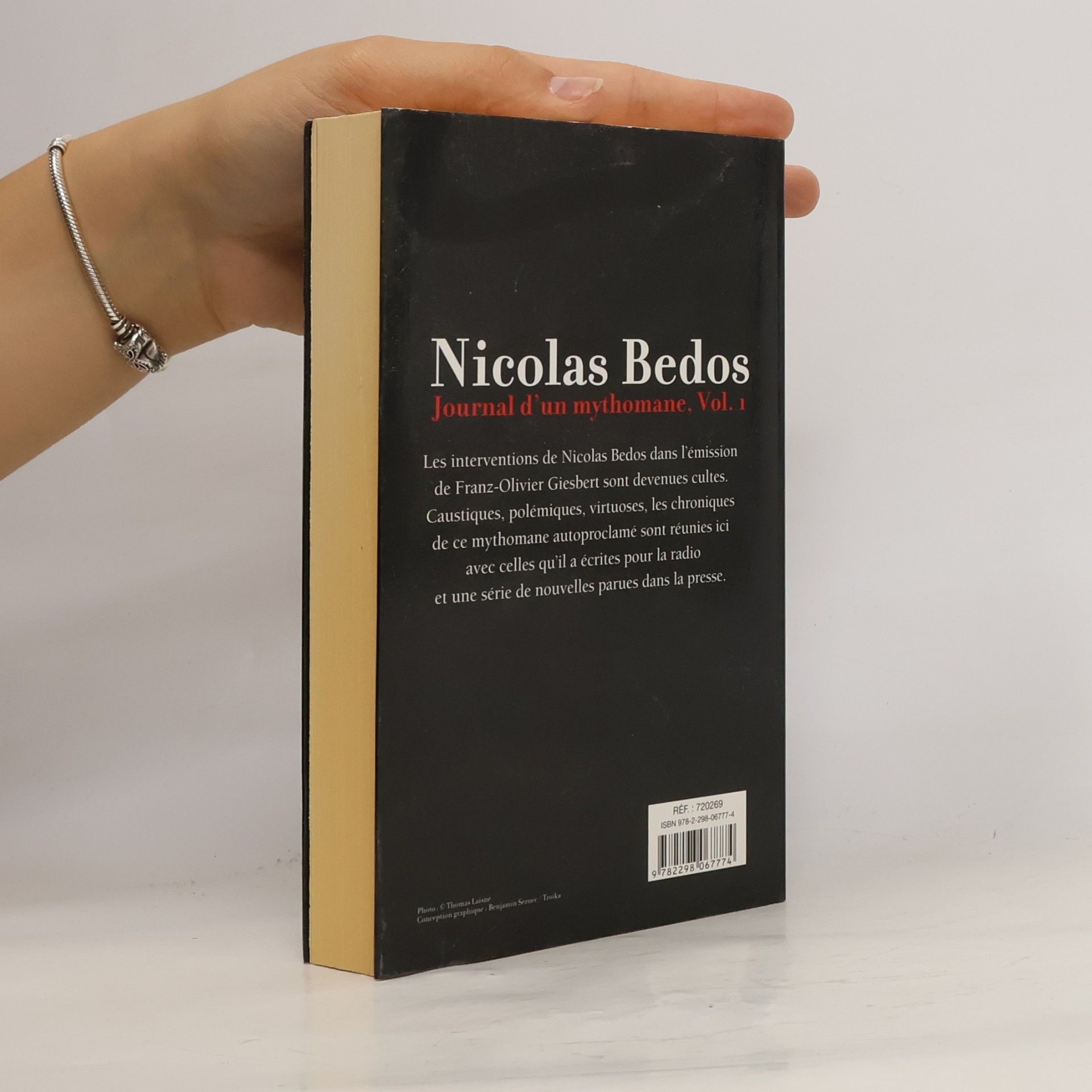Nicolas Bedos Journal d'un mythomane