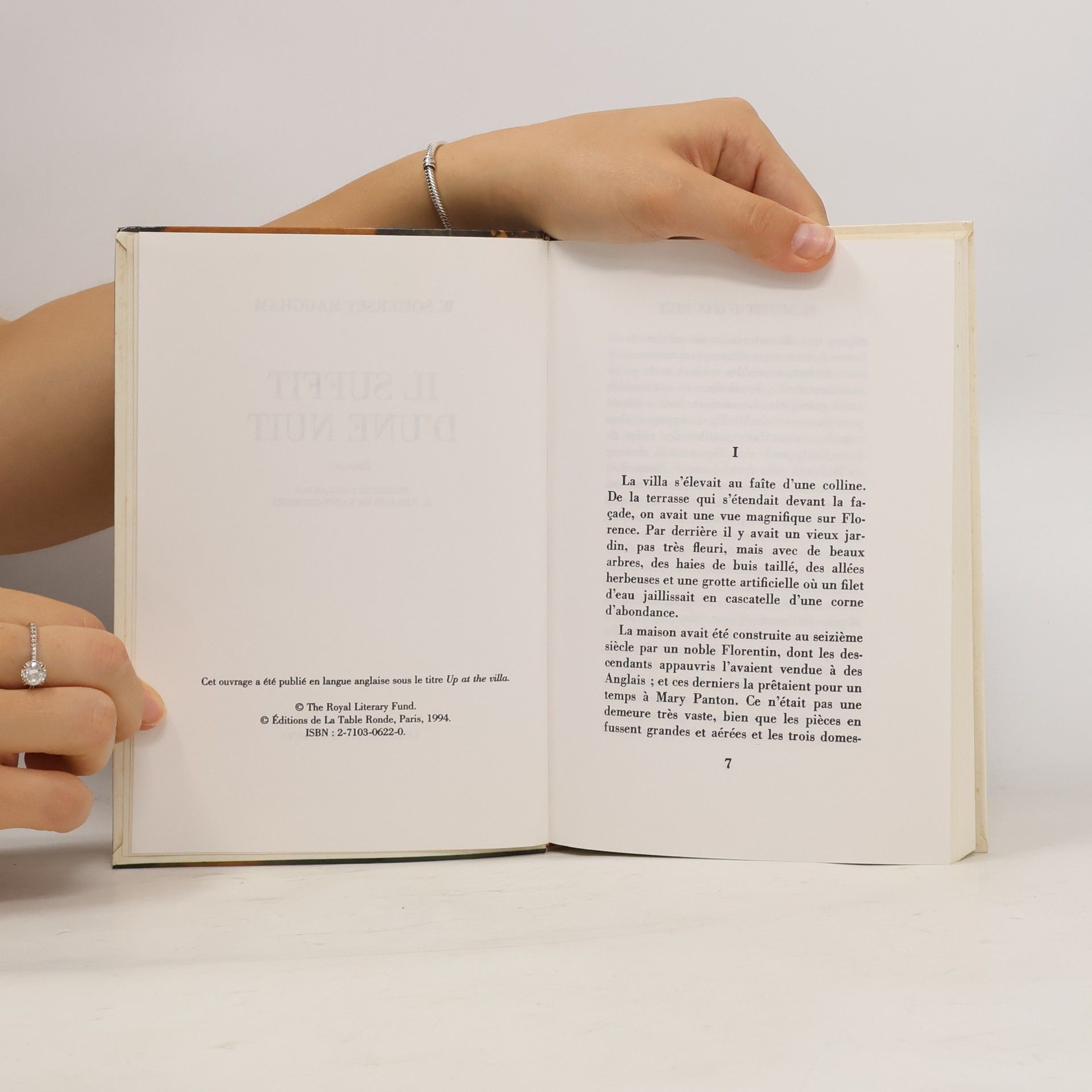 W Somerset Maugham Il suffit d'une nuit