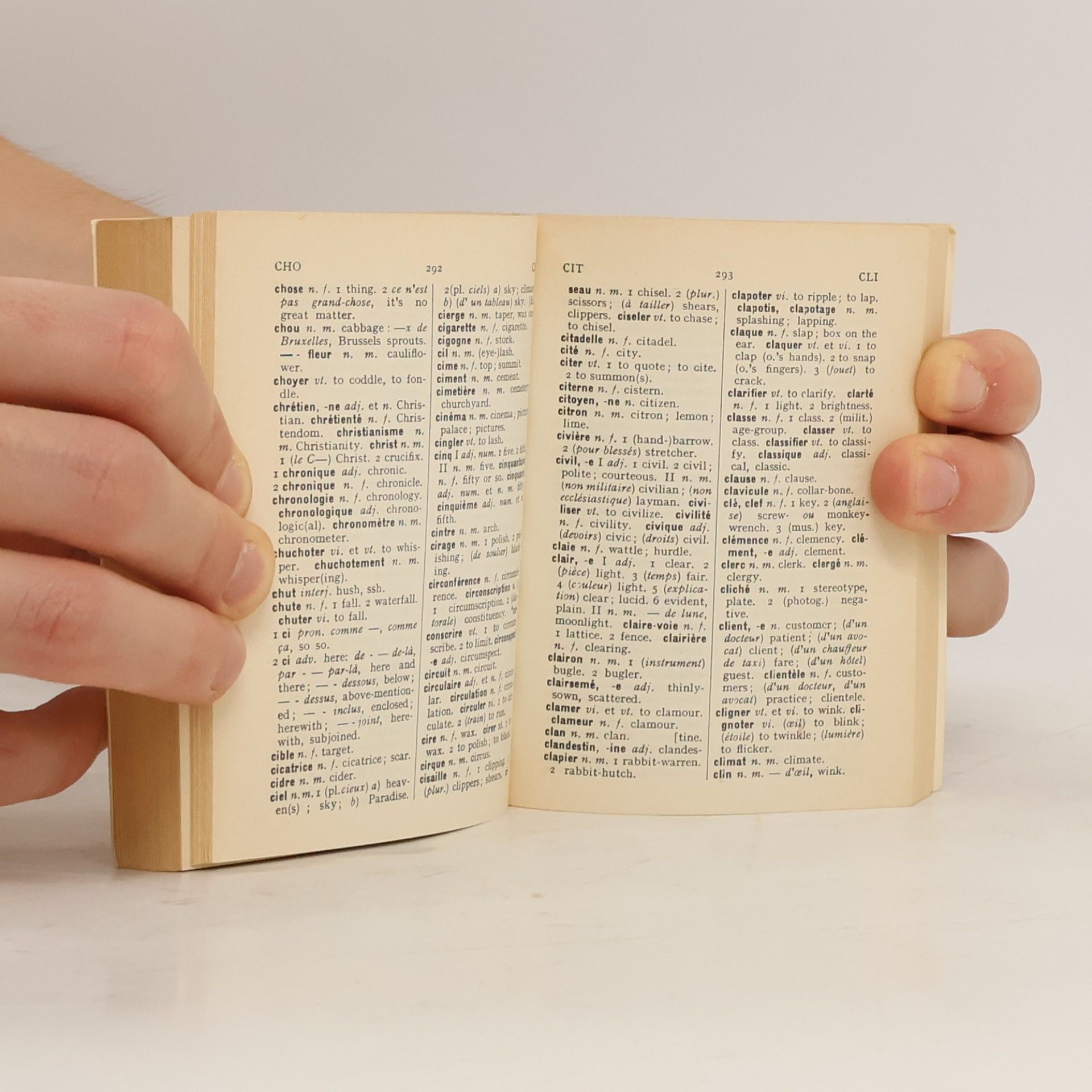 J. Vincent Dictionaire de poche. Anglais-Francais et Francais-Anglais