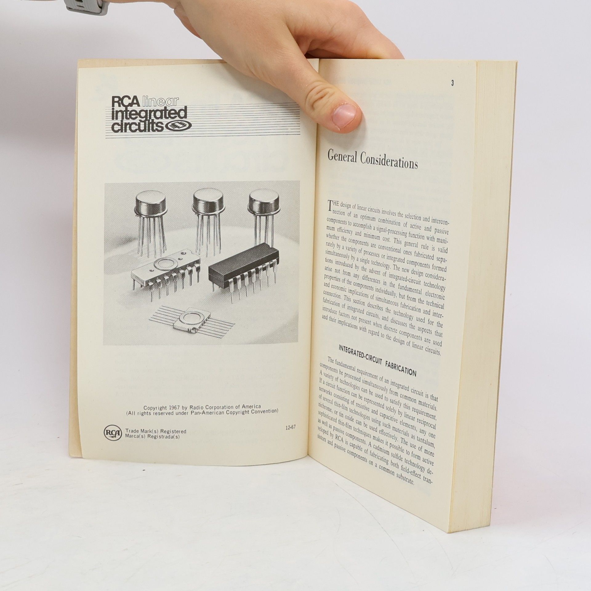 Autorenkollektiv RCA linear integrated circuits