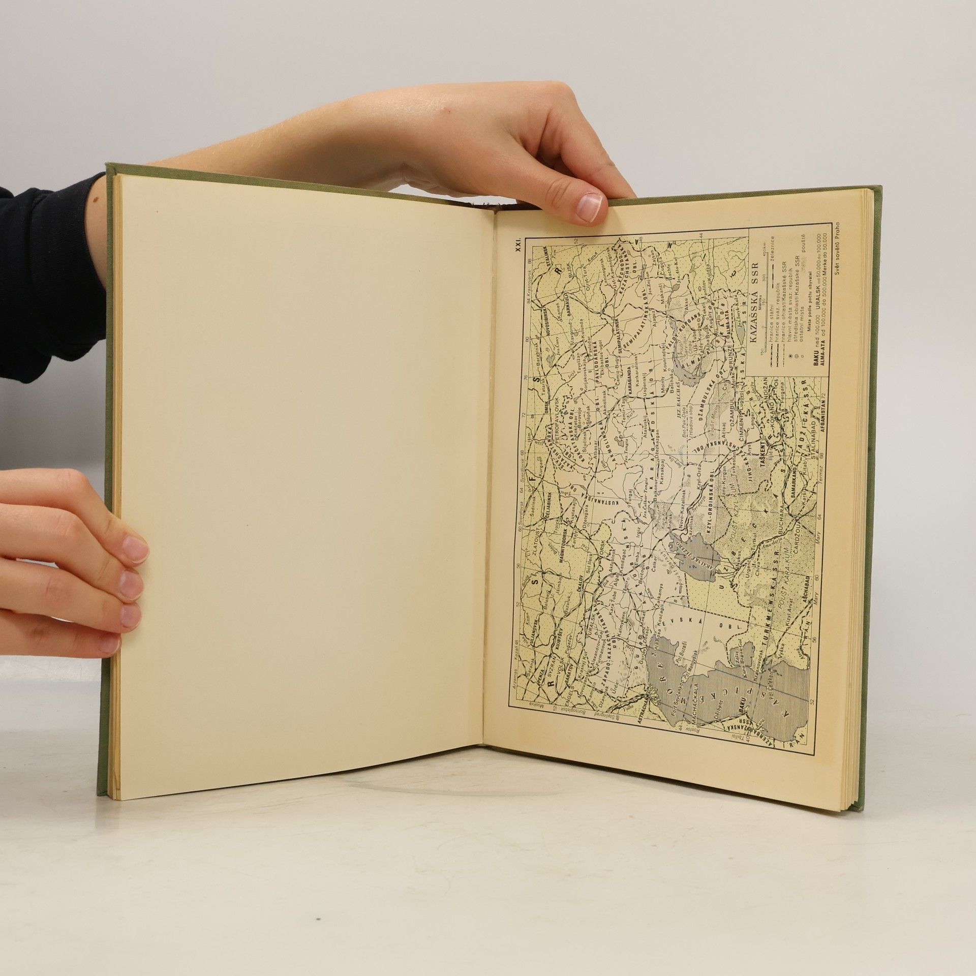 Rudolf Turčín Příruční atlas SSSR