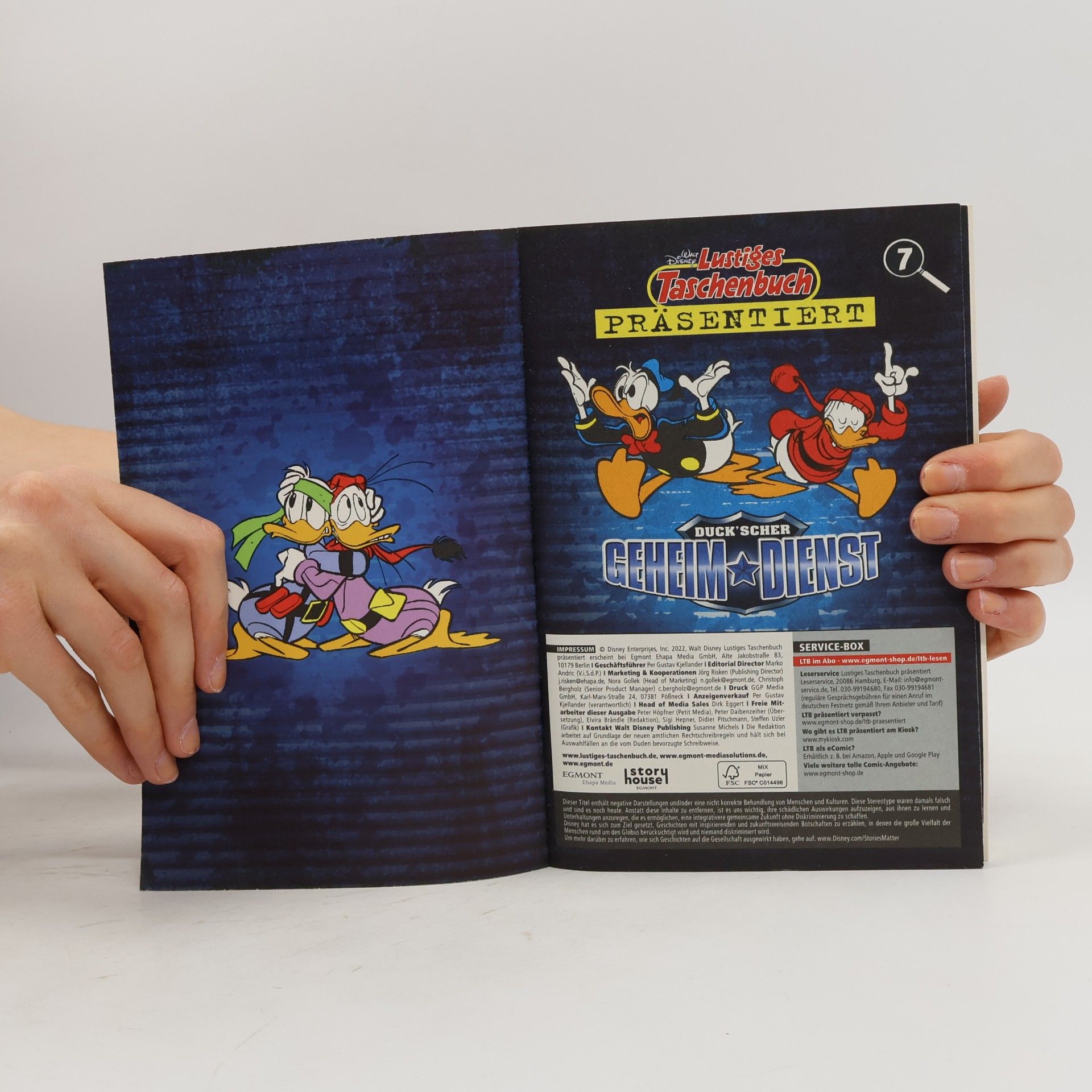 Walt Disney Walt Disney Lustiges Taschenbuch Präsentiert 7
