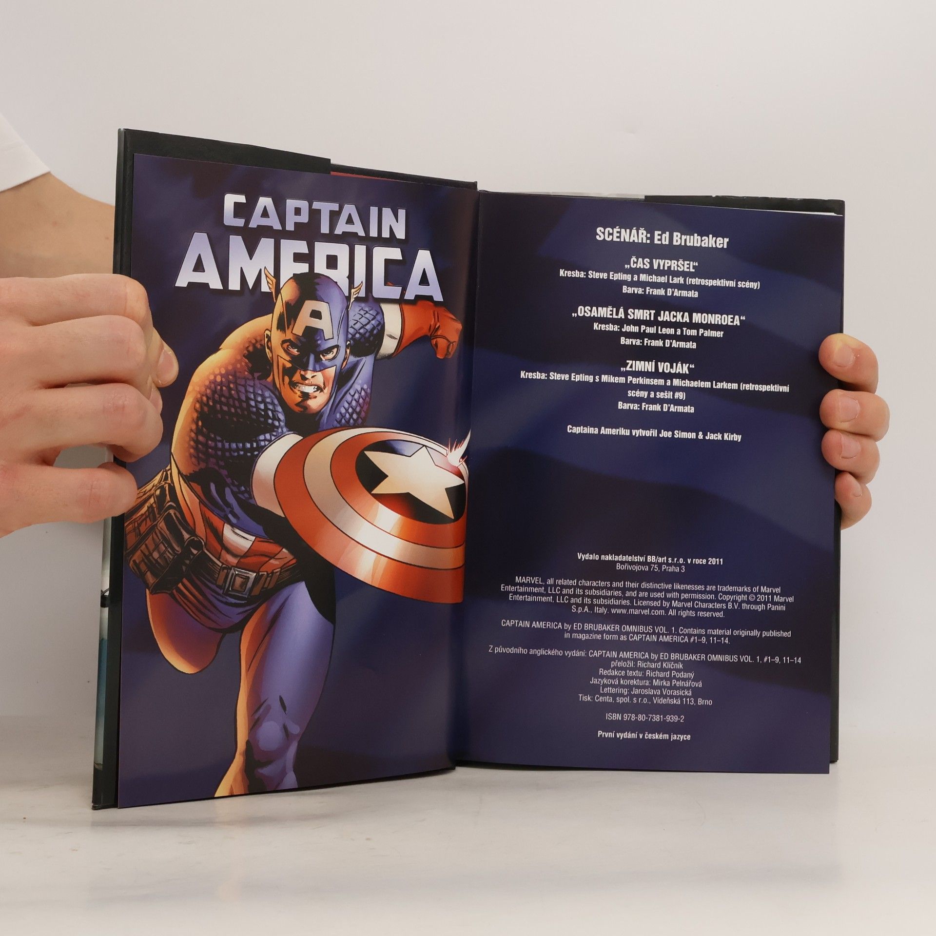 Ed Brubaker Captain America: Omnibus - Kniha první