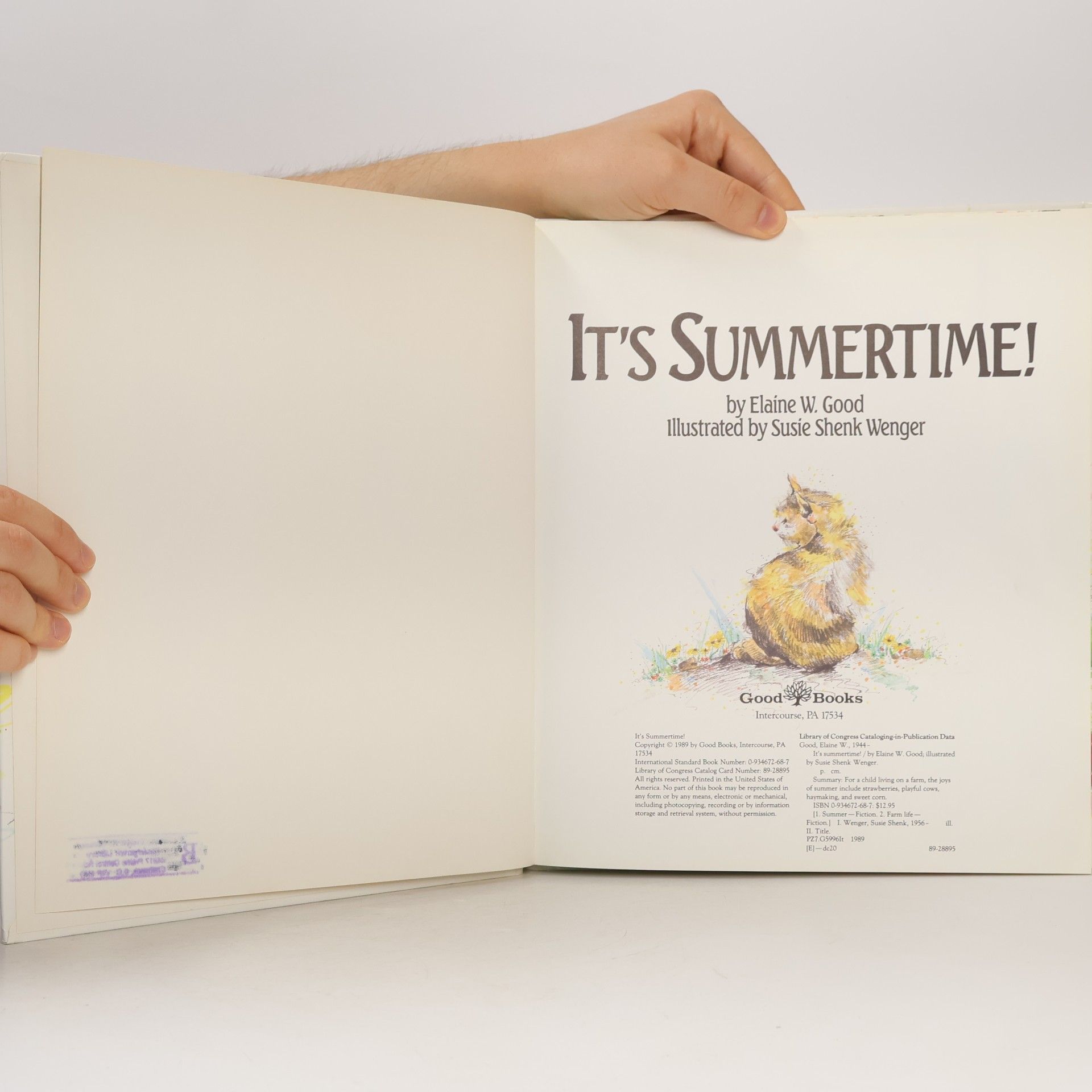 Elaine W. Good It's Summertime!
