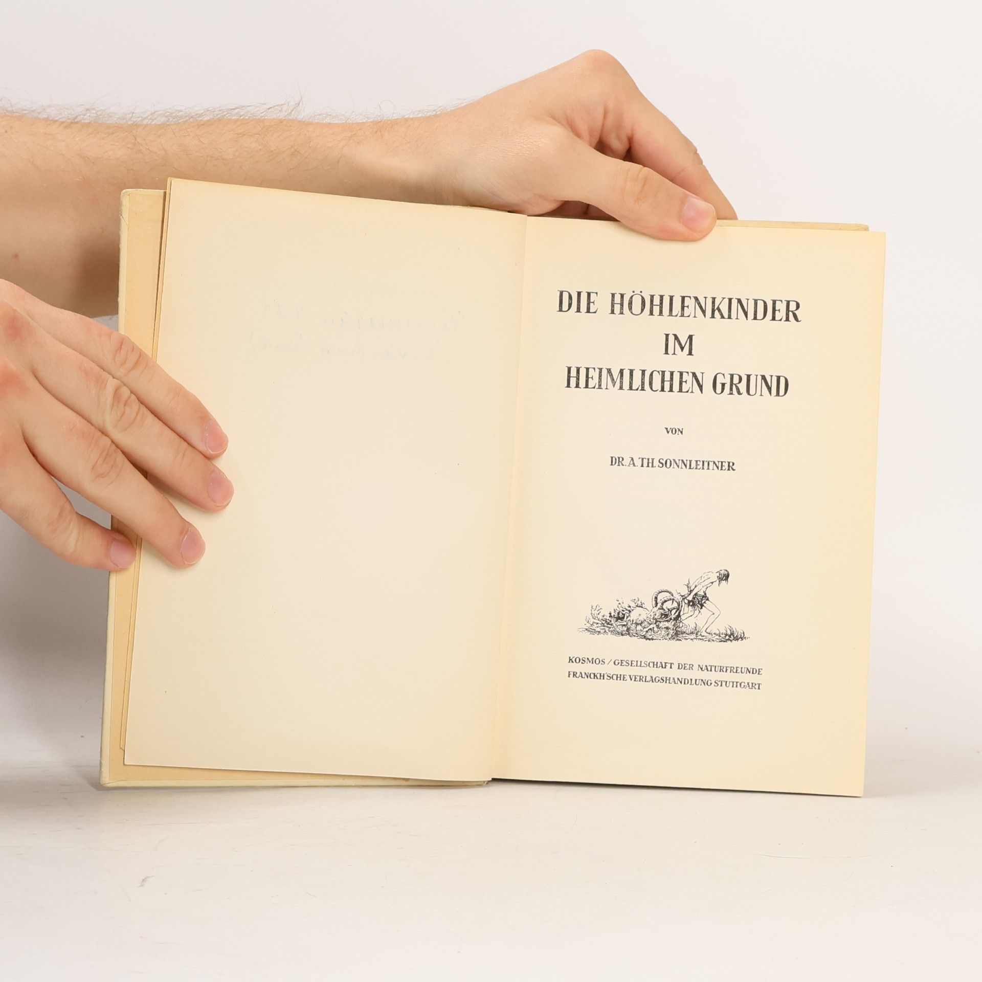 Dr. A. Th. Sonnleitner Die höhlenkinder im heimlichen Grund