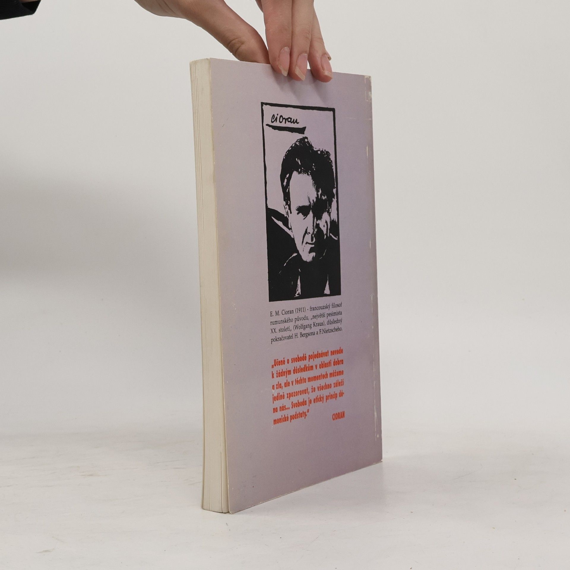 Emil M. Cioran Nástin úpadku