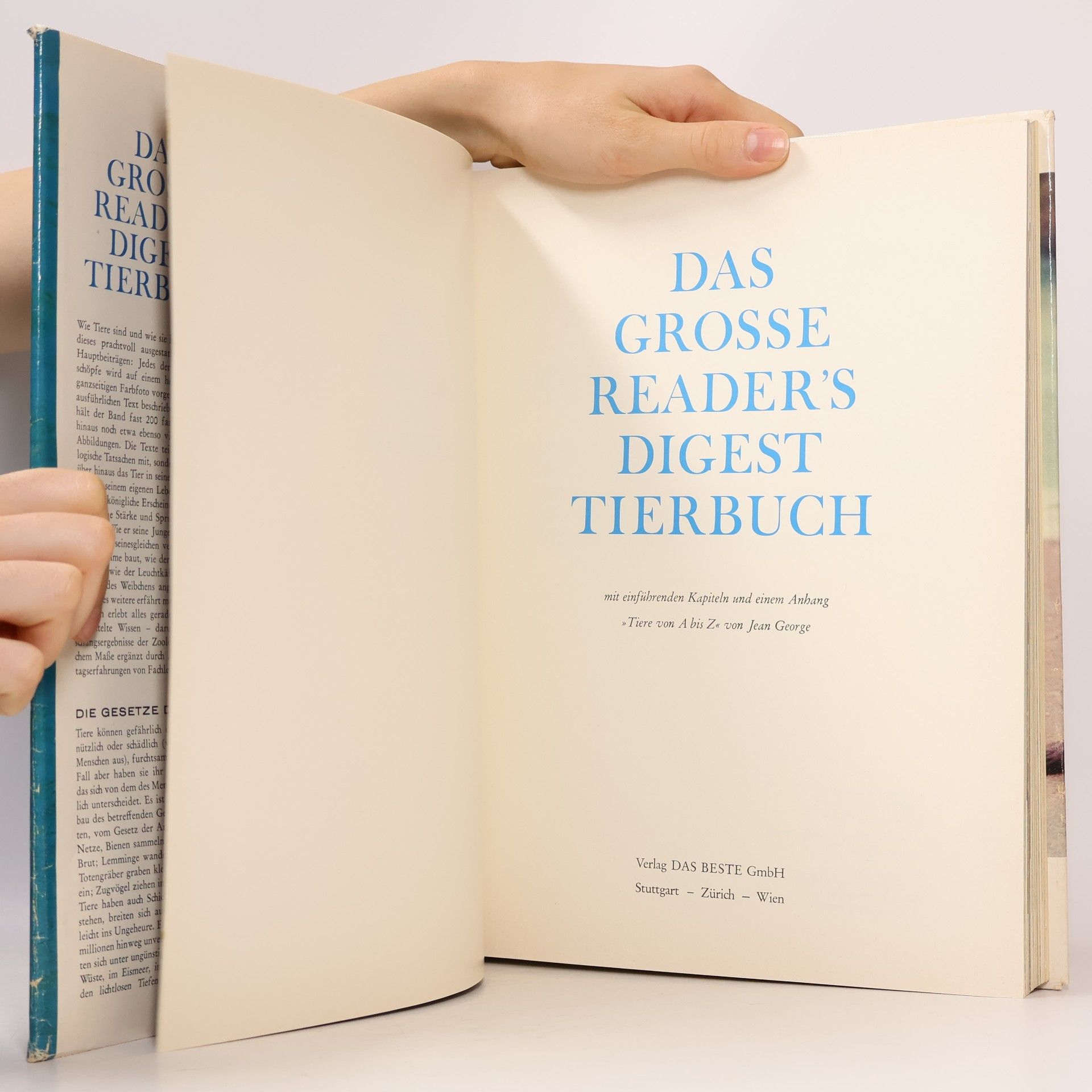 Collectif d'auteurs Das grosse Reader’s Digest Tierbuch
