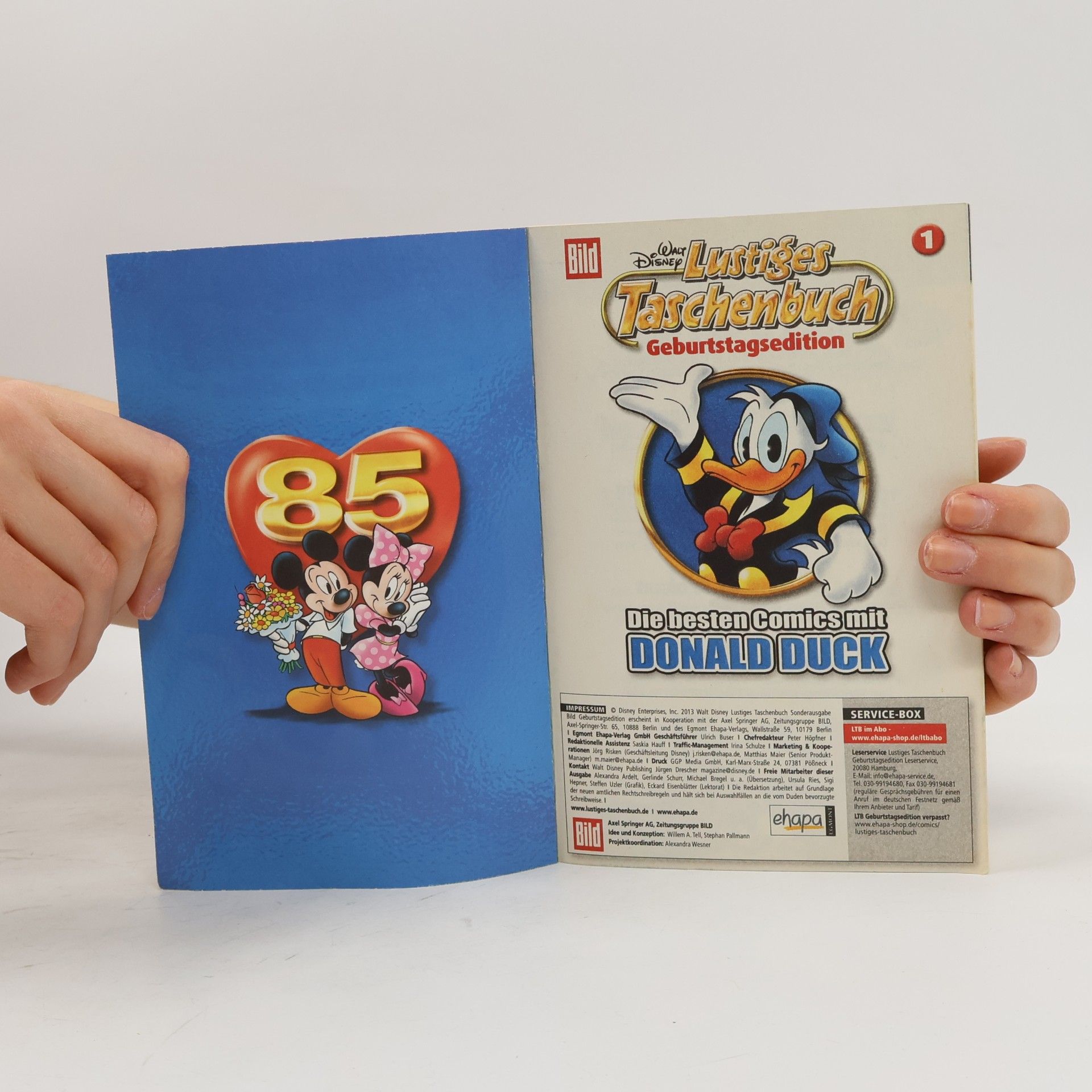 Walt Disney Lustiges Taschenbuch. Geburtstagsedition 1