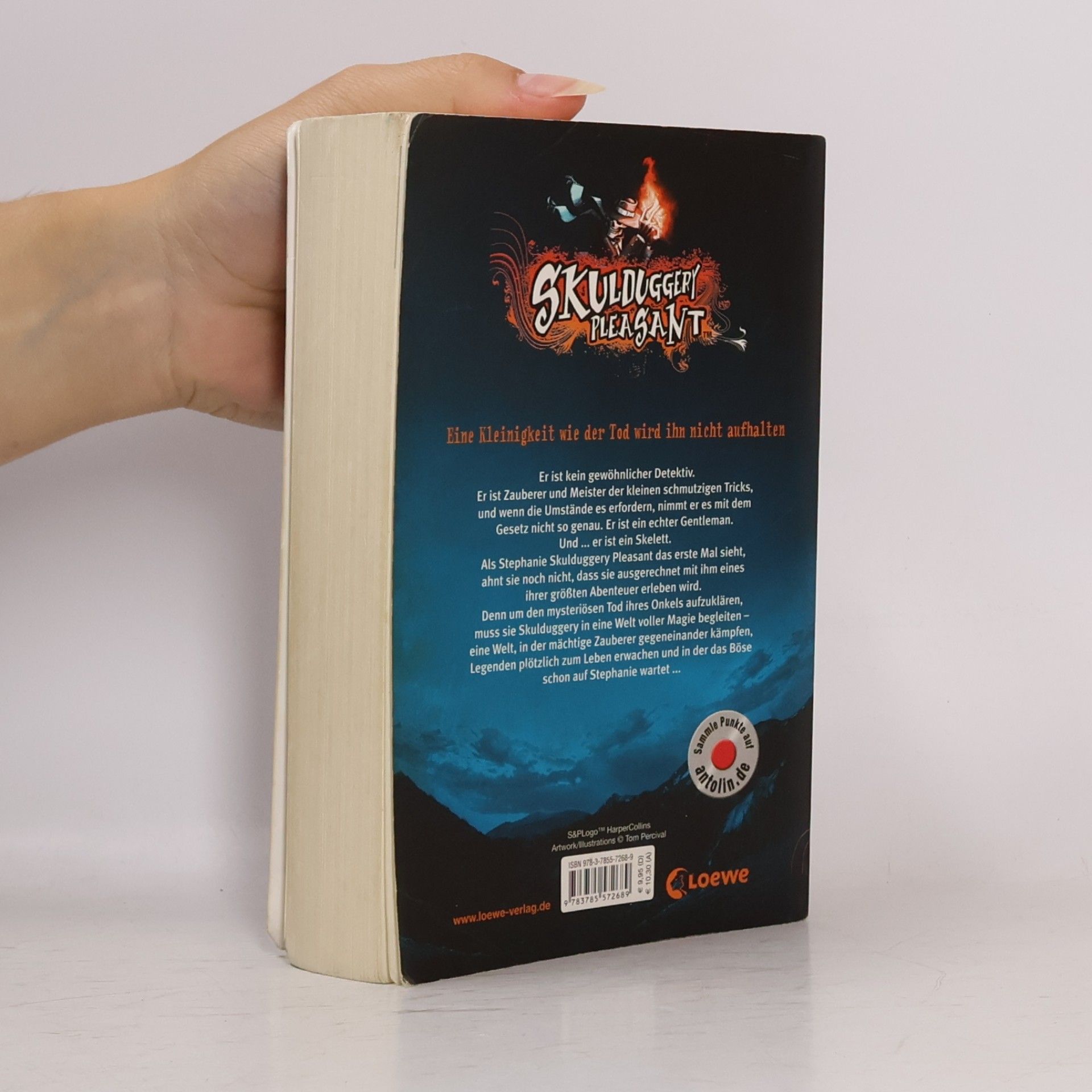 Derek Landy Skulduggery Pleasant: Der Gentleman mit der Feuerhand
