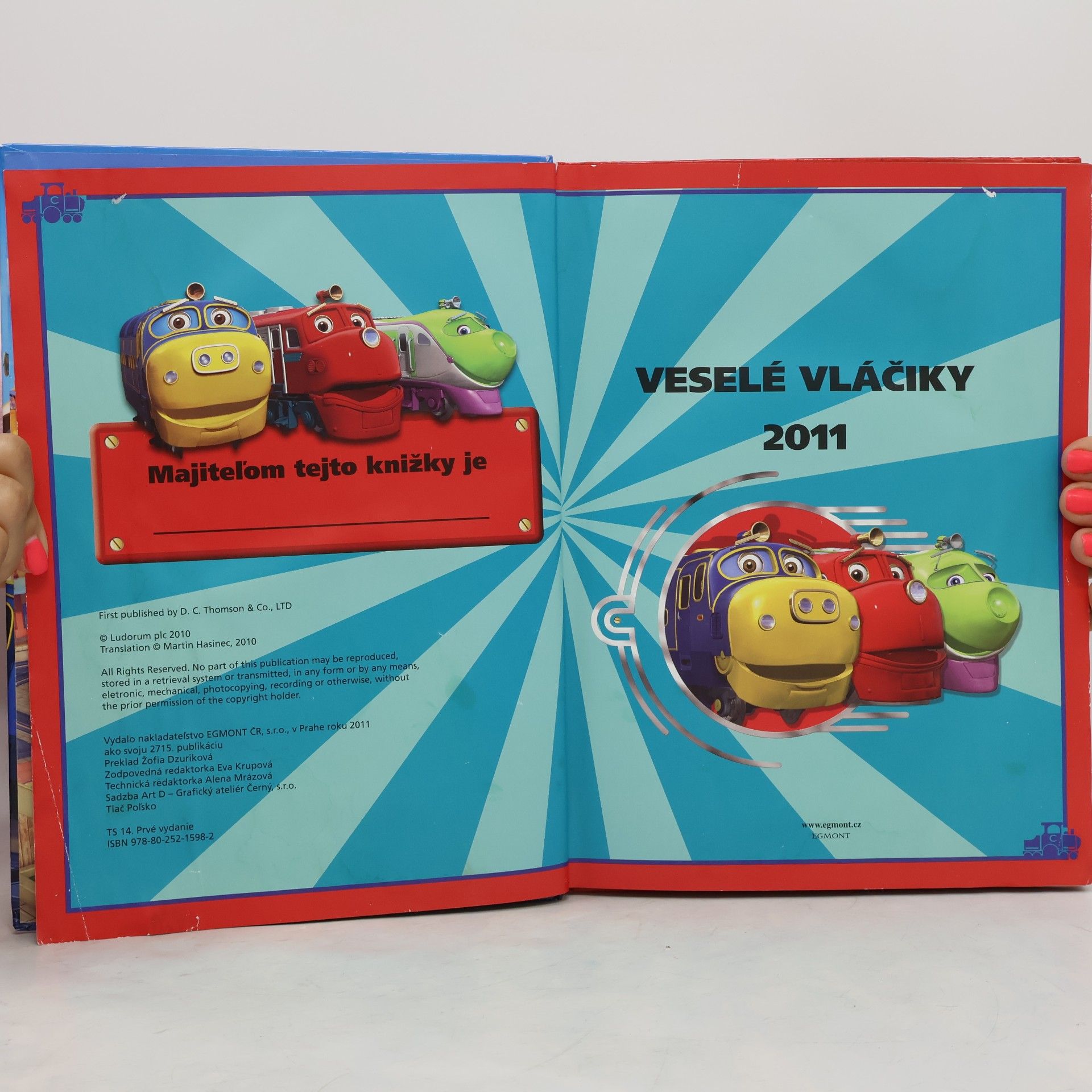 Various authors Chuggington Veselé vláčiky 2011