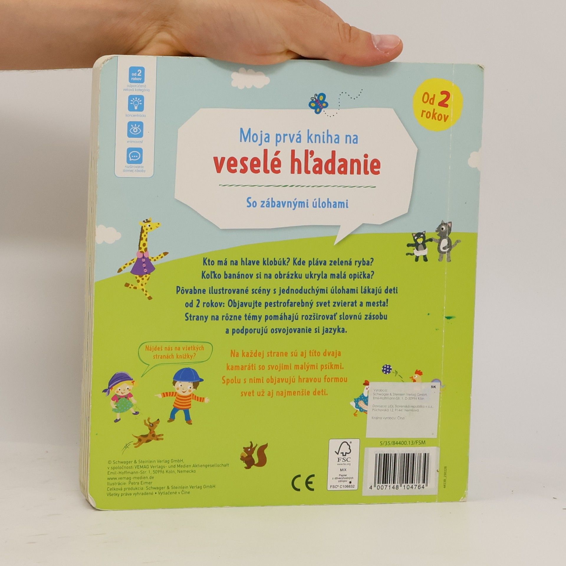 kolektiv Moja prvá kniha na veselé hľadanie