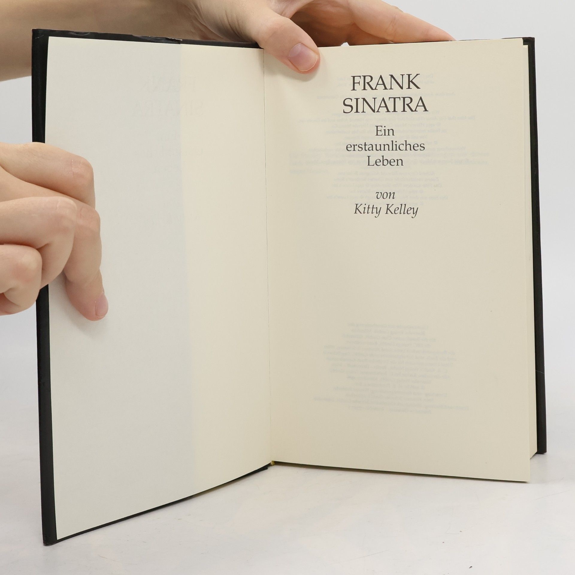 Kitty Kelley Frank Sinatra. Ein erstaunliches Leben